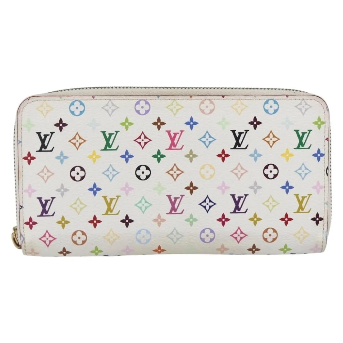 Zippy Wallet NM Louis Vuitton Multicolor Canvas 19.5cm by 10.5cm: Zippy Wallet NM Louis Vuitton Multicolor Canvas 19.5cm by 10.5cm Louis Vuitton Zippy Wallet NM crafted in multicolor monogram canvas designed for women. This wallet features multiple compartments for 