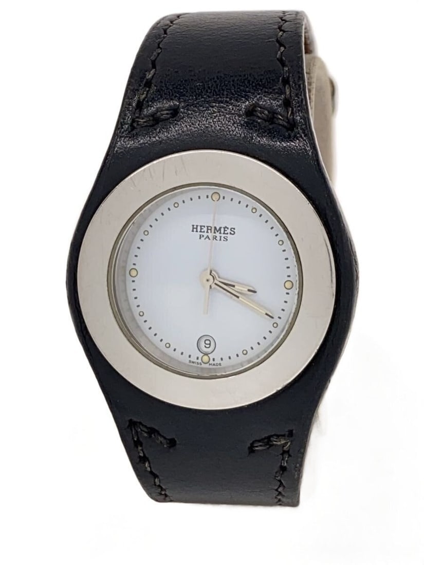 Hermes Arne Quartz Swiss Leather Ladies Wristwatch HA3.210 (1 of 7)