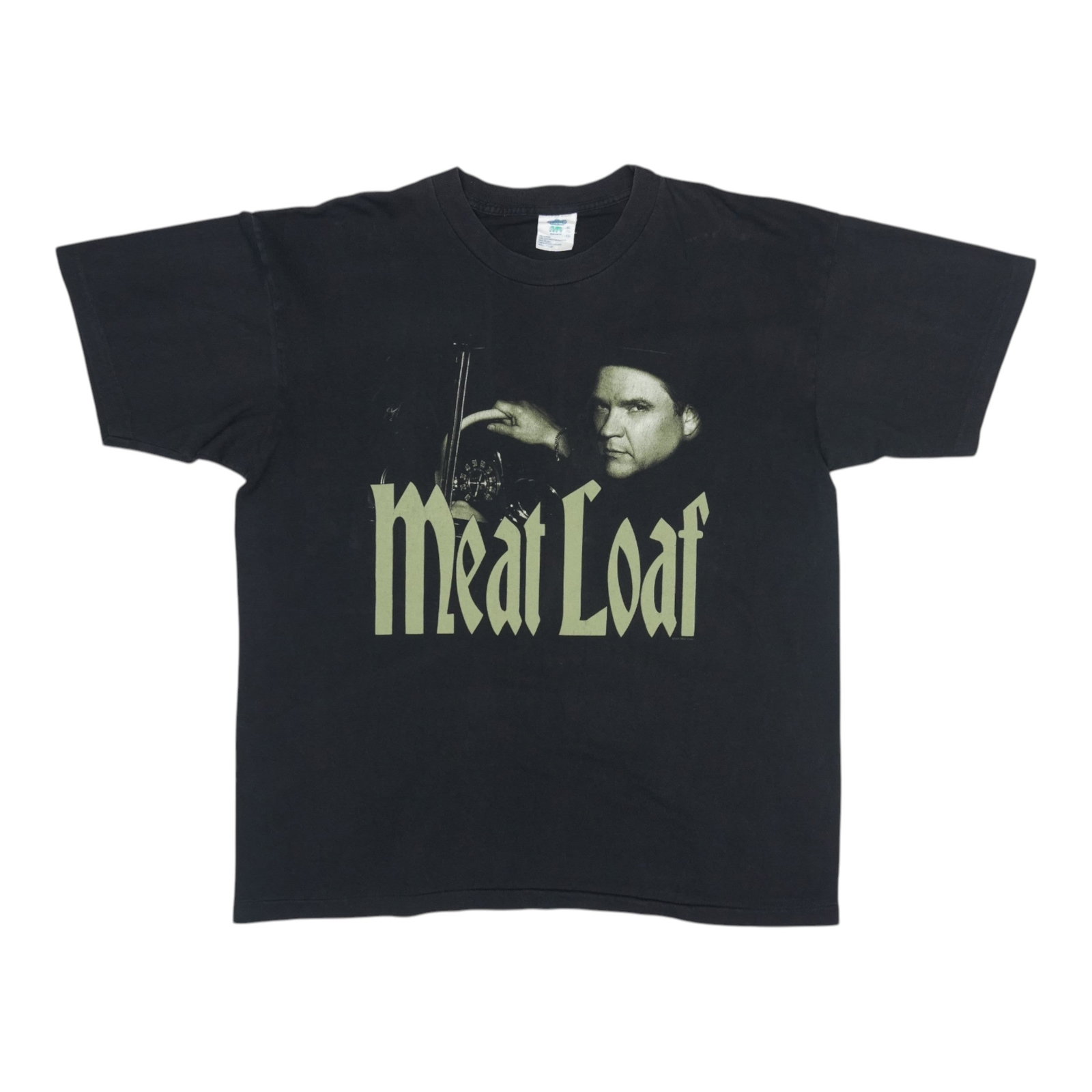 Vintage 1995 Meat Loaf Tour Shirt Welcome To The Neighborhood Black XL (1 of 6)