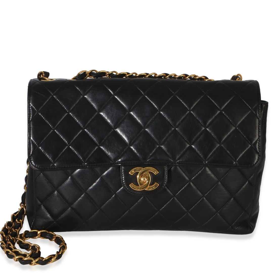 Chanel Jumbo XL Maxi Flap Black Quilted Lambskin Handbag (1 of 9)