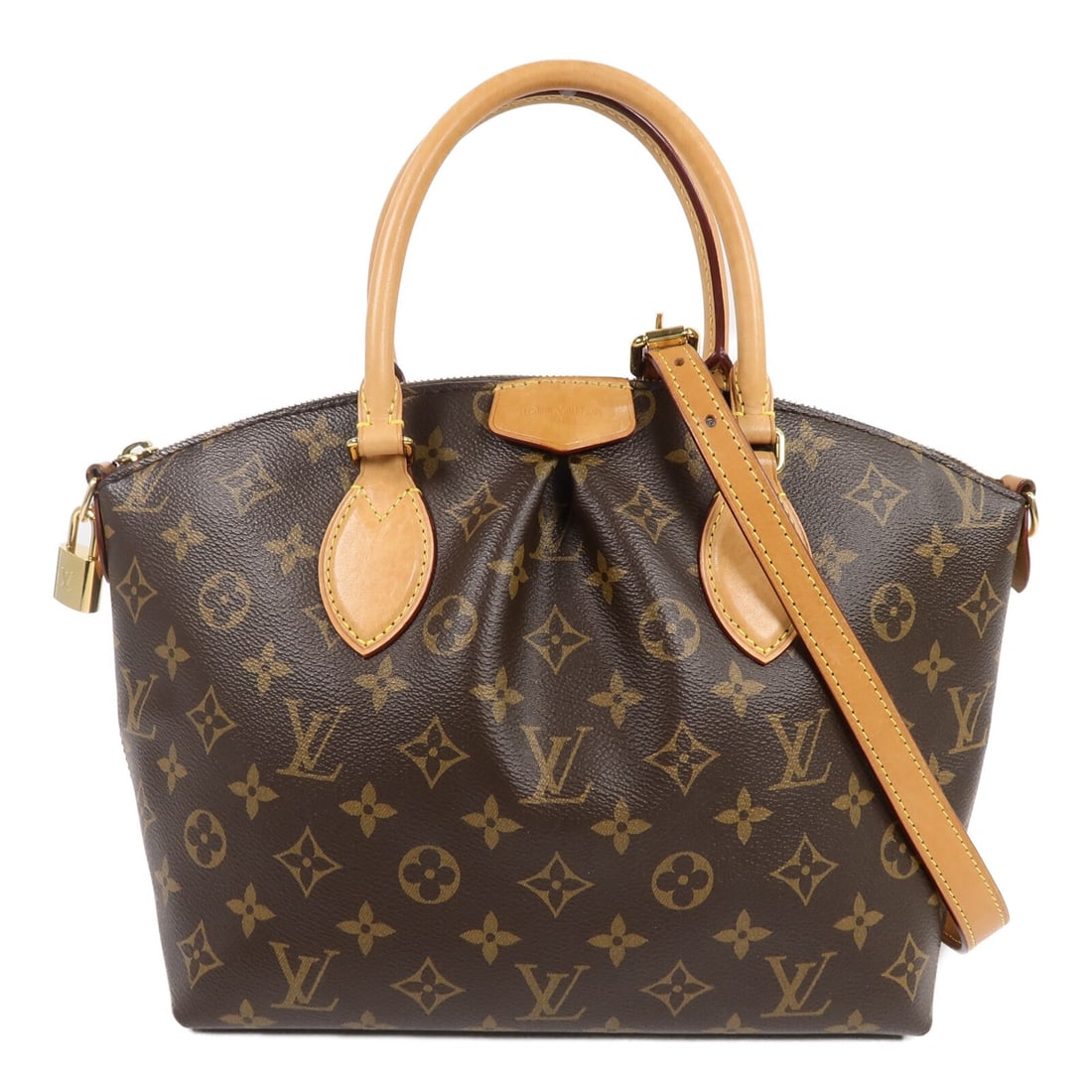 Louis Vuitton Boetie M45986 2 Way Monogram Shoulder Bag Brown (1 of 13)