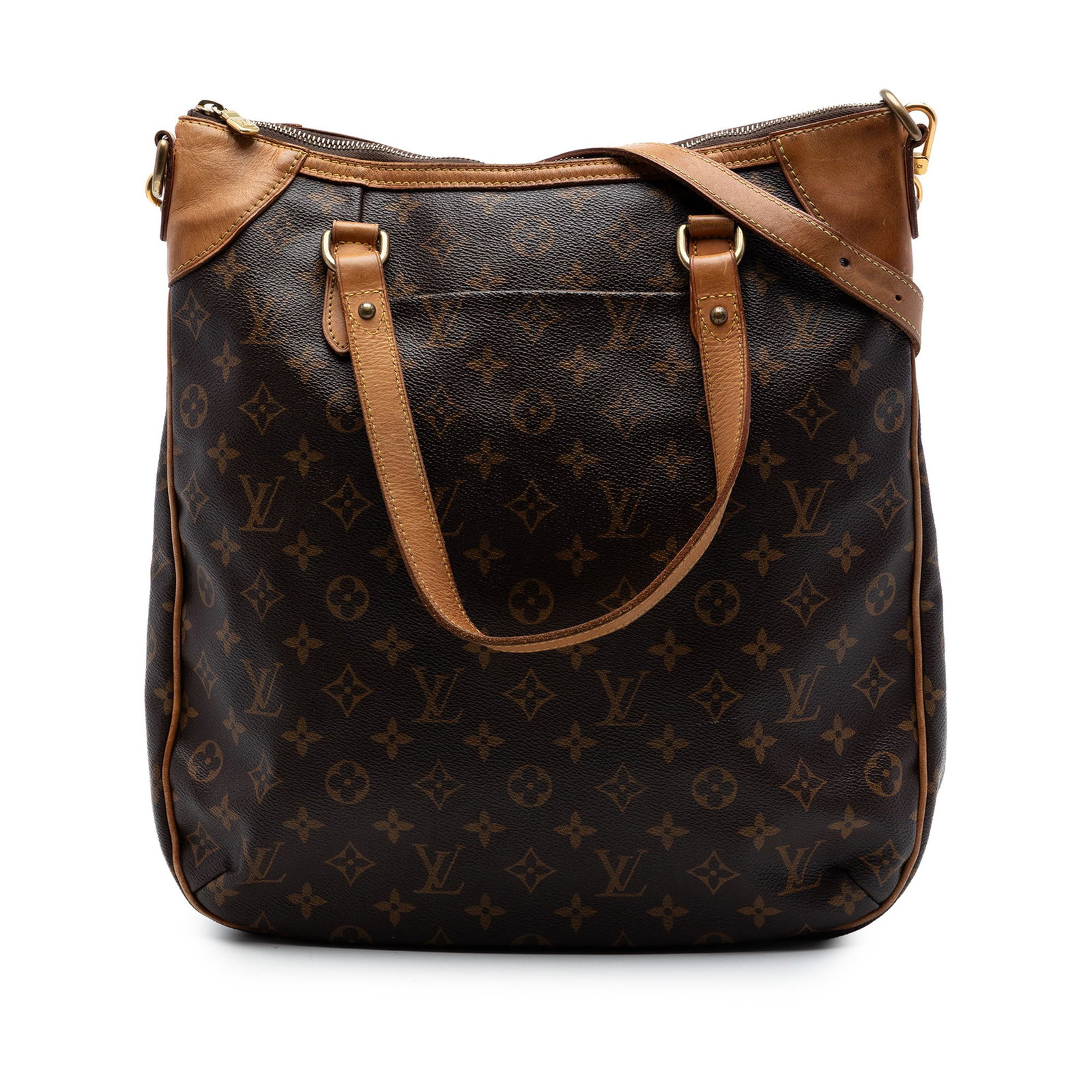 Louis Vuitton Odeon GM Monogram Canvas Shoulder Bag: Louis Vuitton Odeon GM Monogram Canvas Shoulder Bag Louis Vuitton Monogram Odeon GM shoulder bag crafted with a monogram canvas body and vachetta leather trim. It features flat vachetta leather straps