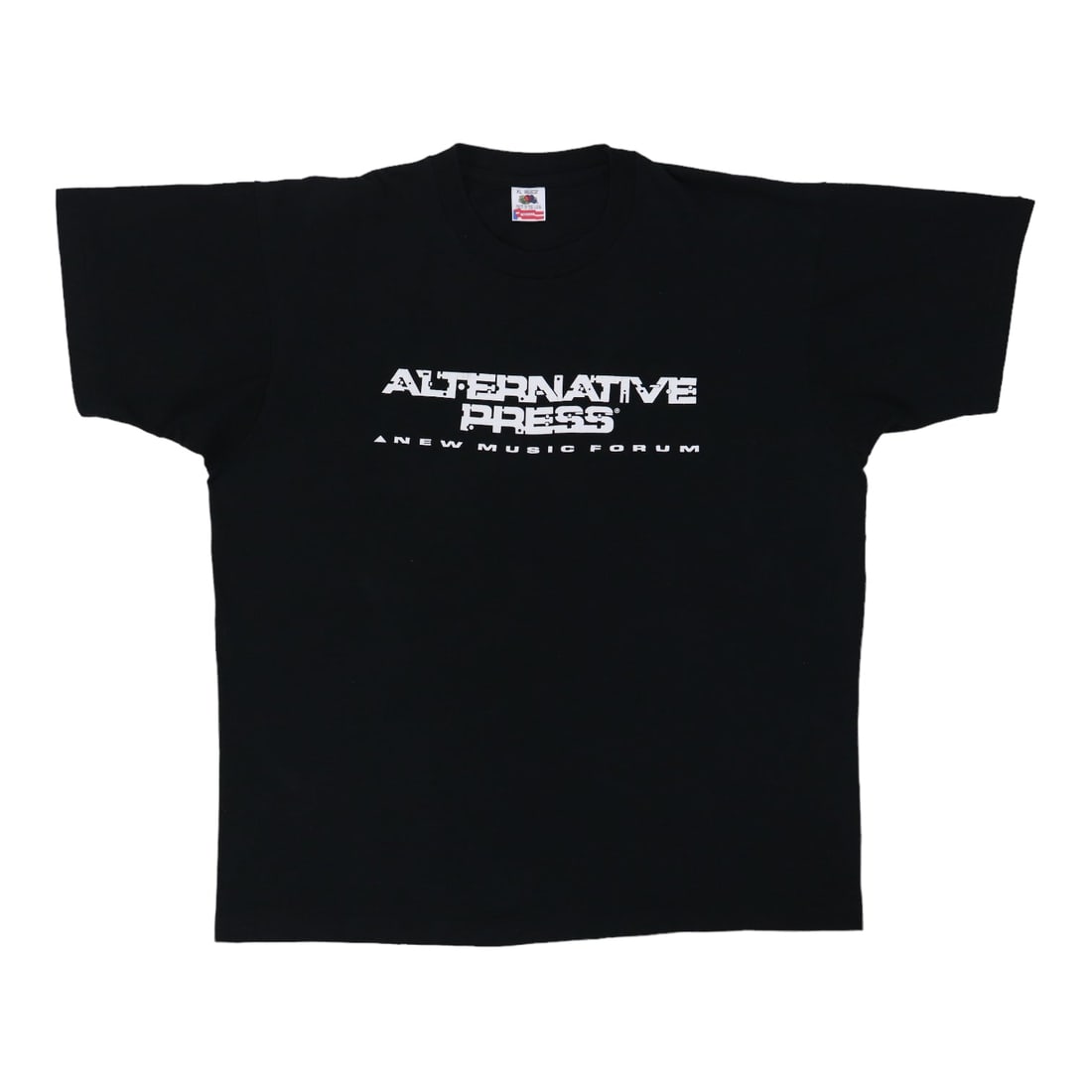 Vintage 1990s Alternative Press Black Cotton T-Shirt Extra Large (1 of 4)
