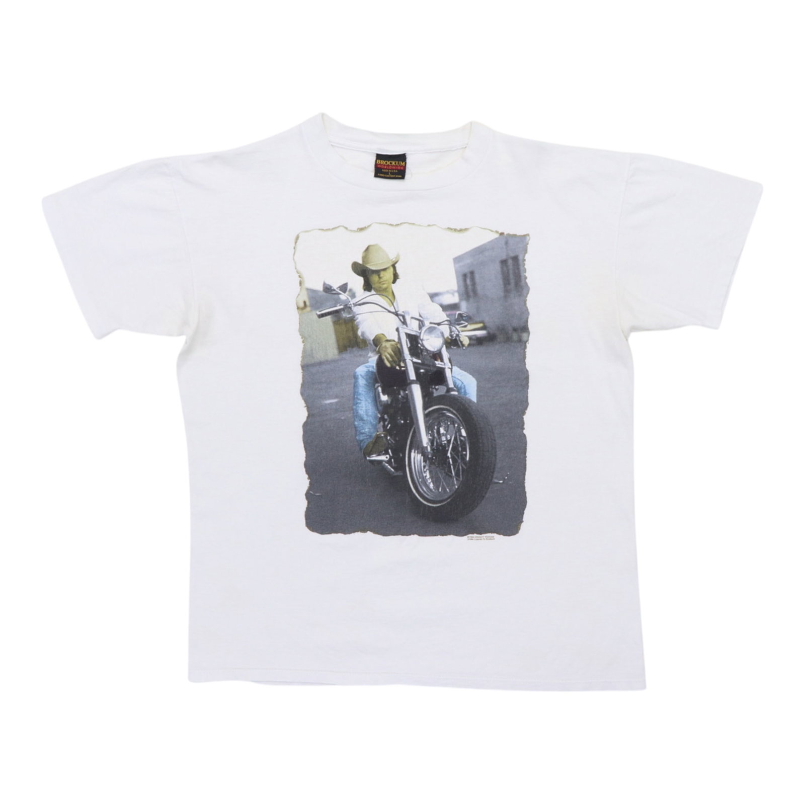 Vintage 1994 Dwight Yoakum White Cotton T-Shirt Size Large: Vintage 1994 Dwight Yoakum White Cotton T-Shirt Size Large This is an original vintage 1994 Dwight Yoakum shirt, not a modern reproduction. The shirt is made from 100% cotton, features a white color, 