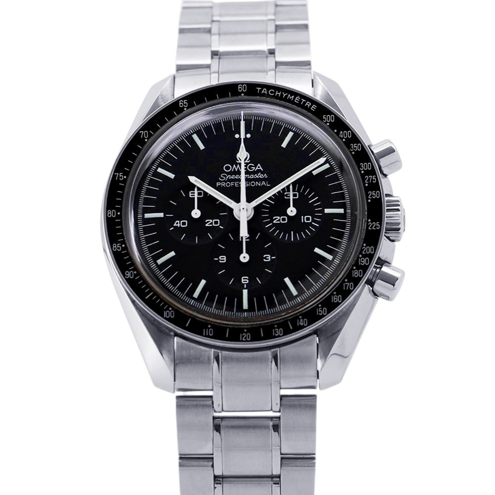 OMEGA 311.30.42.30.01.005 Speedmaster Moonwatch Pro Chronograph Watch: OMEGA 311.30.42.30.01.005 Speedmaster Moonwatch Pro Chronograph Watch OMEGA Speedmaster Moonwatch Professional Chronograph wristwatch, model 311.30.42.30.01.005, for men. This pre-owned Swiss-made tim