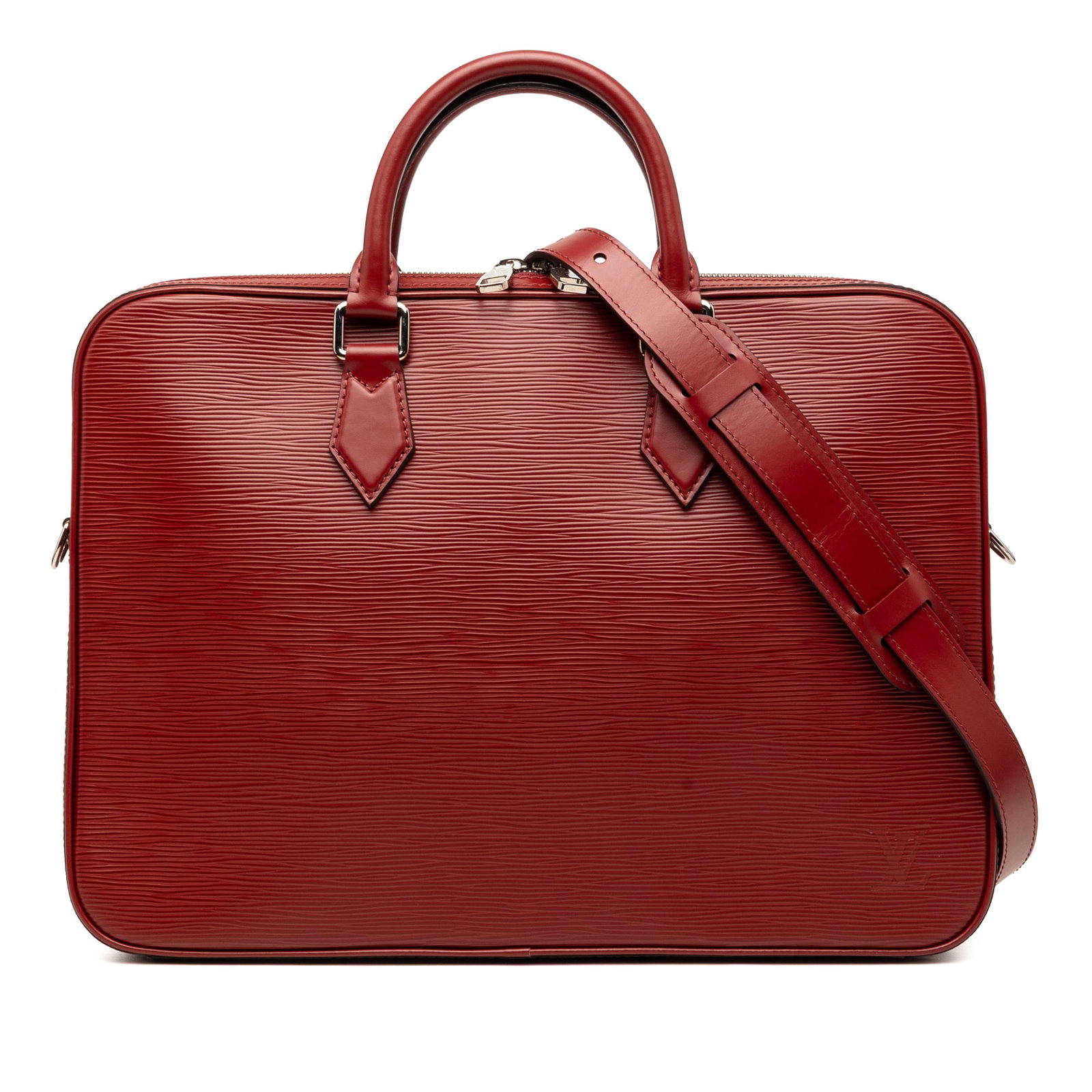 Louis Vuitton Dandy MM Epi Leather Red Handbag (1 of 7)