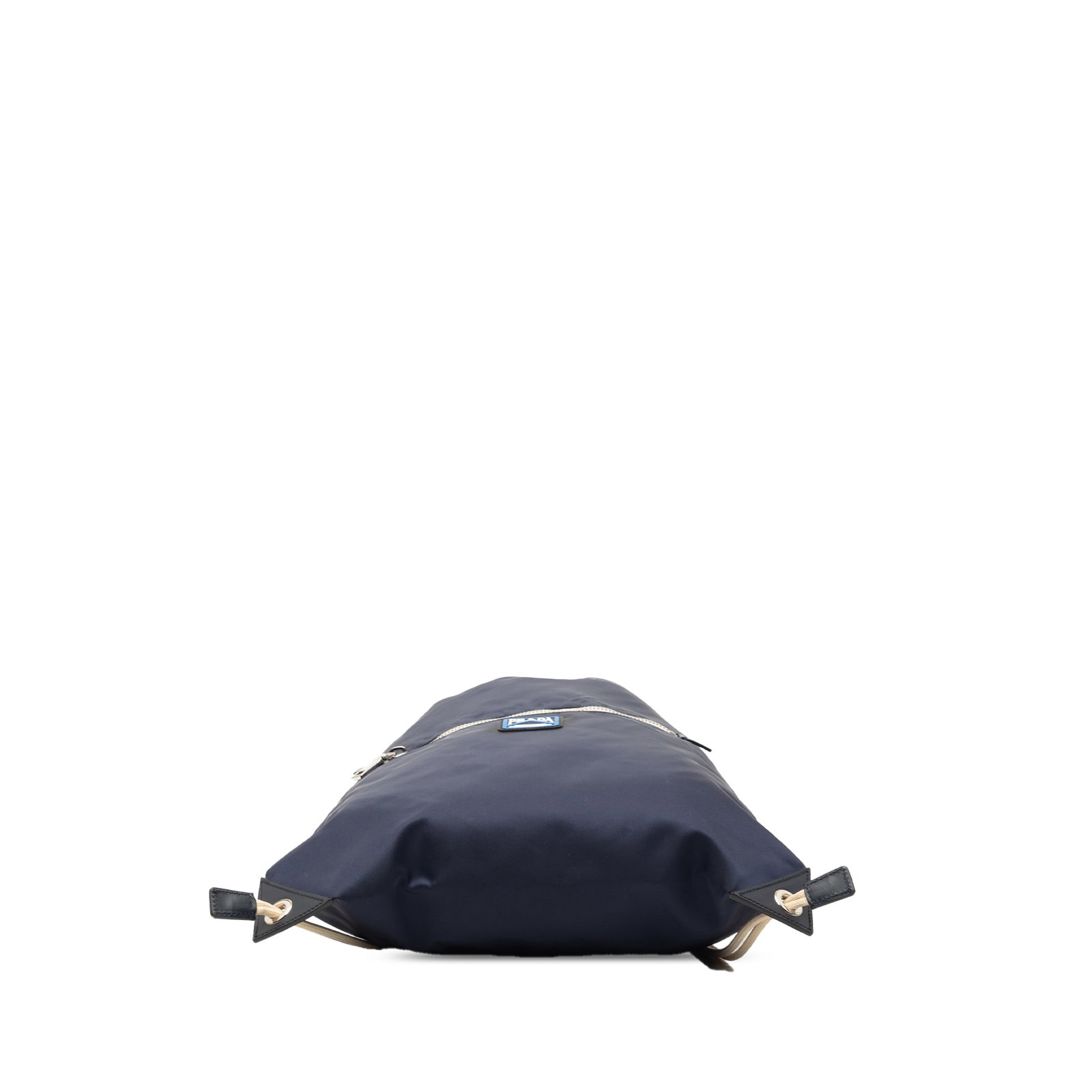 Prada Tessuto nylon drawstring backpack blue - 3