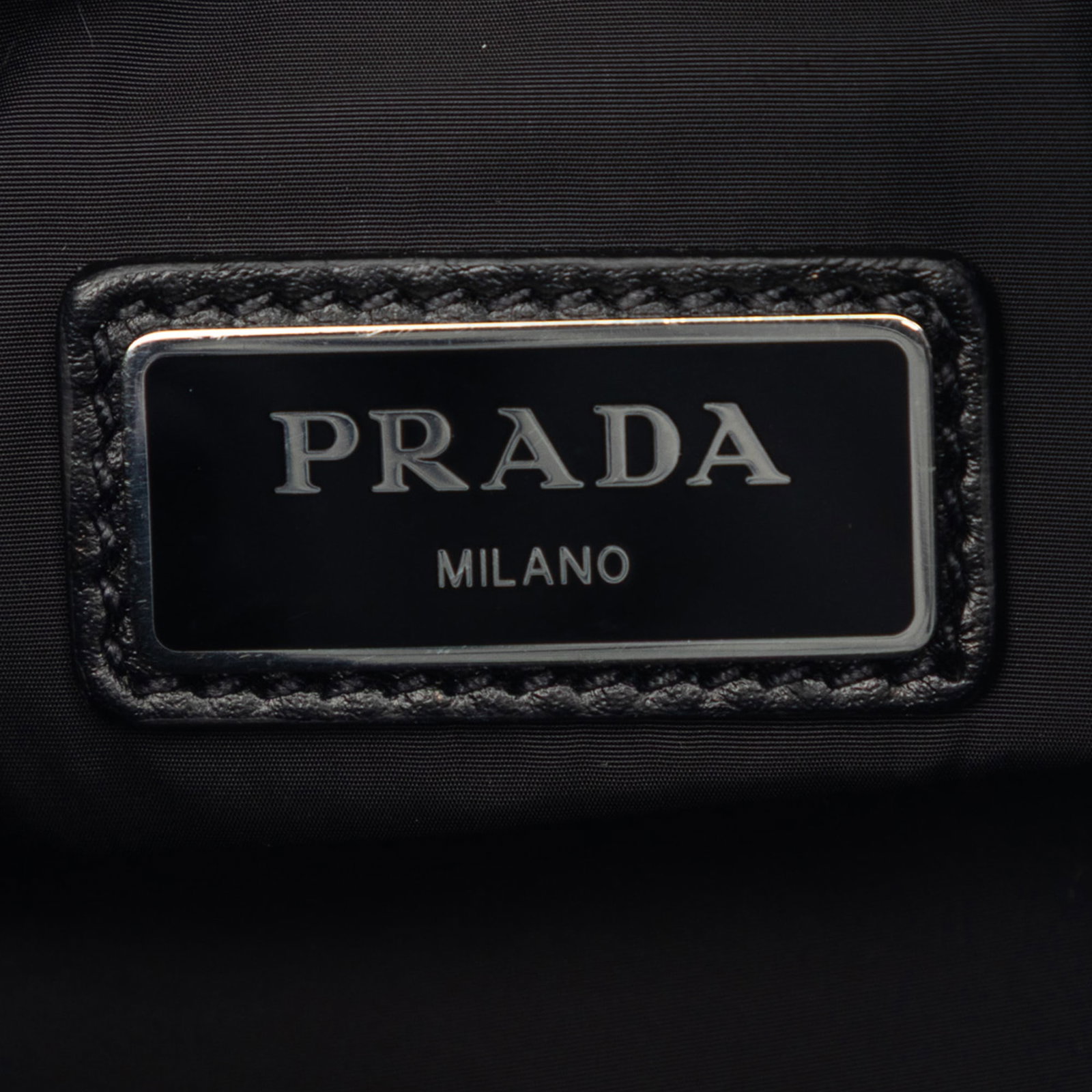 Prada Tessuto nylon drawstring backpack blue - 5
