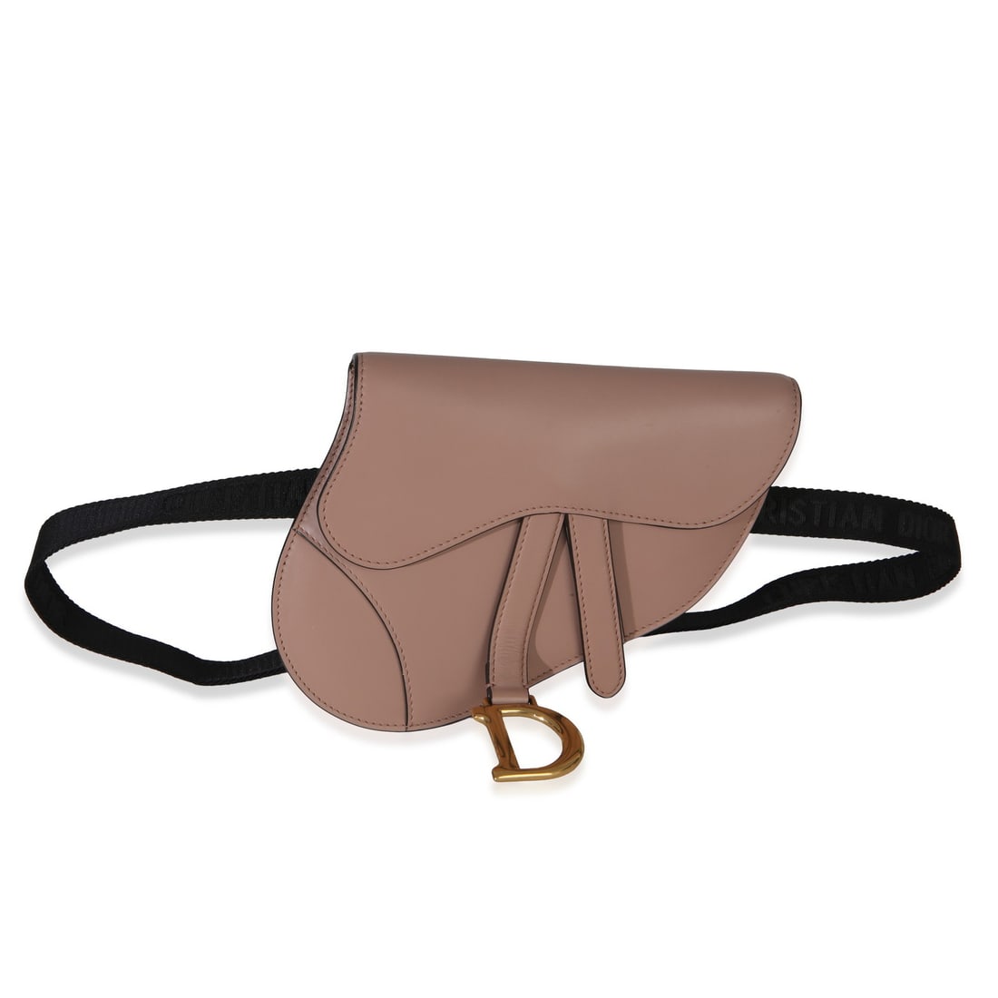Christian Dior Saddle Belt Pouch Pink Calfskin Bum Bag (1 of 4)