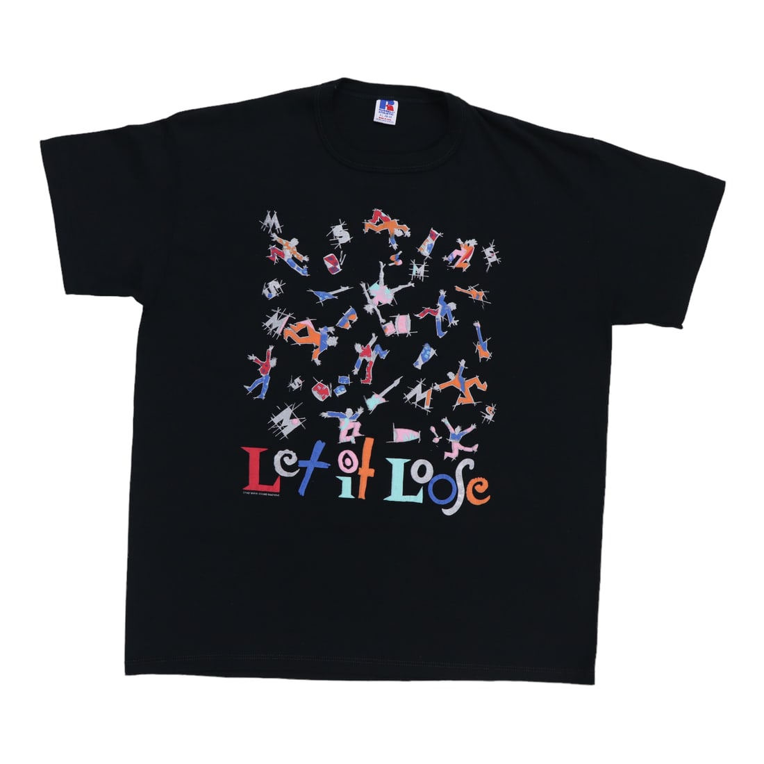Vintage 1987 Gloria Estefan Let It Loose Concert T Shirt Black XL (1 of 6)