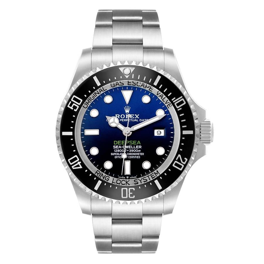 2019 Rolex Sea-Dweller Deepsea Blue Dial Oyster Bracelet Ref 126660 Watch (1 of 7)