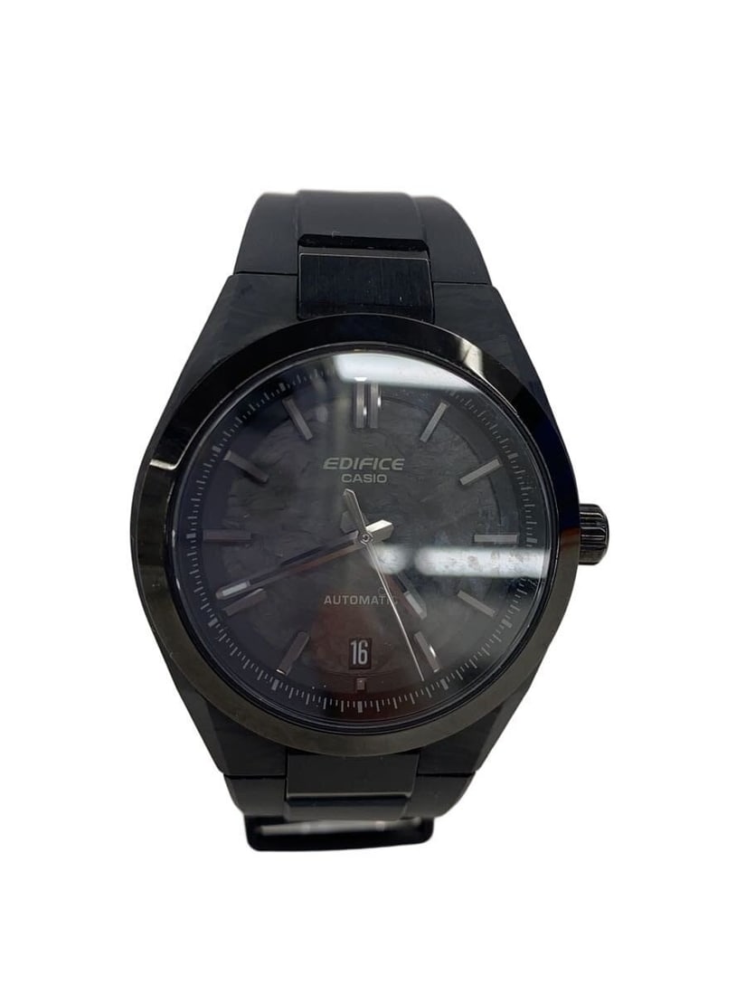 Casio Edifice Black Rubber Wristwatch EFK-100XPB-1AJF Men (1 of 9)