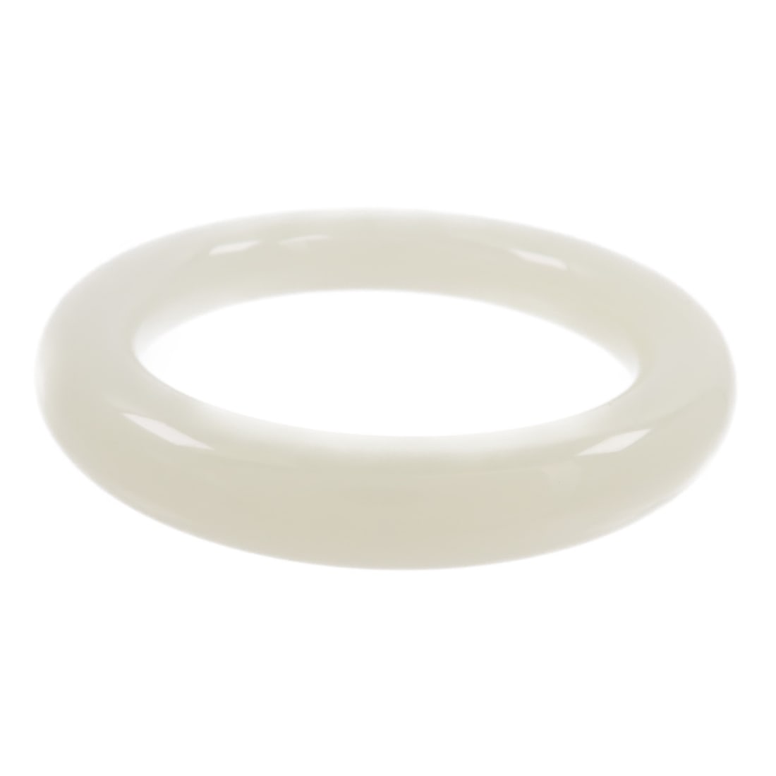 Green Nephrite Jade Bangle Bracelet for Women (1 of 7)