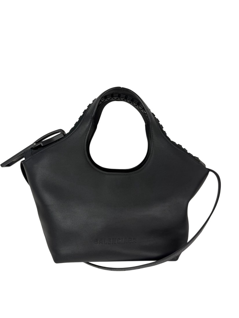 Balenciaga Megazip black leather shoulder bag (1 of 17)