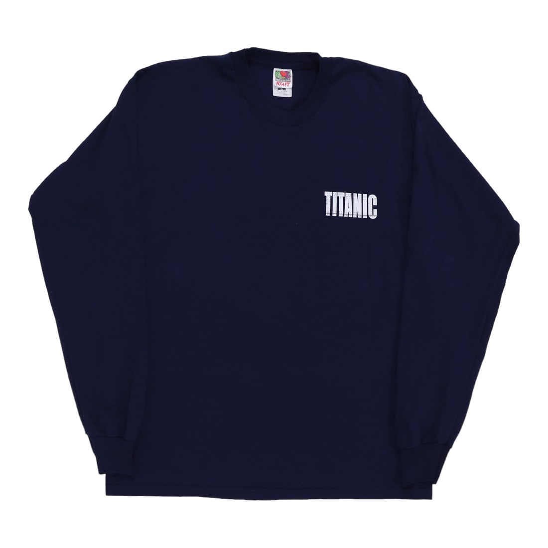 Vintage 1997 Titanic Soundtrack Promotional Blue Long Sleeve Shirt Extra Large (1 of 5)