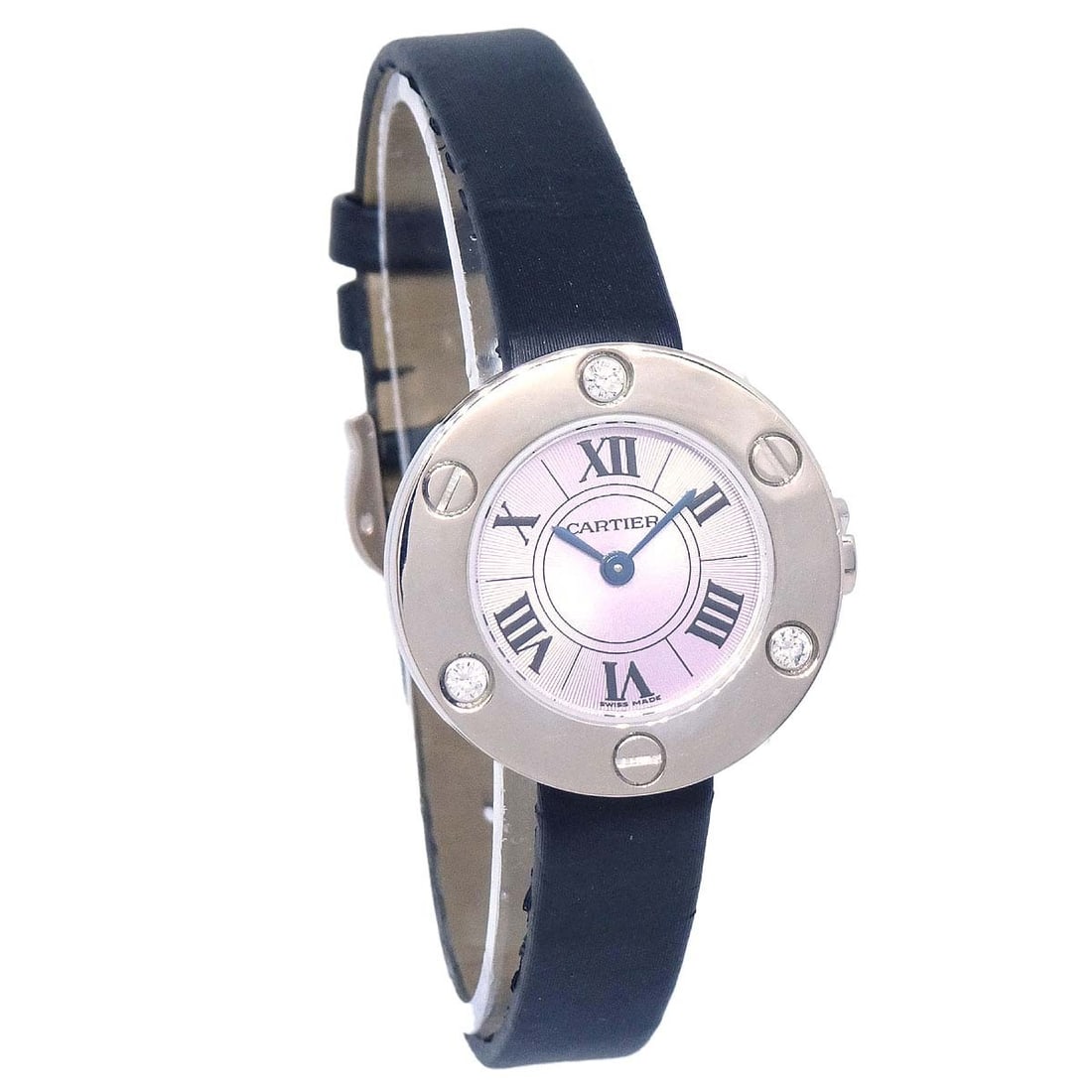 Cartier Love Watch Ref 2974 18K White Gold Diamond Quartz Wristwatch (1 of 10)
