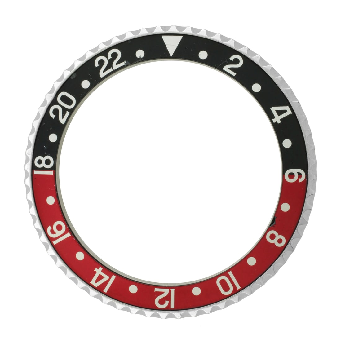 Rolex GMT-Master II 16710 Coke Edition Stainless Steel Bezel: Rolex GMT-Master II 16710 Coke Edition Stainless Steel Bezel This genuine Rolex GMT-Master II Coke Edition bezels is crafted from high-quality stainless steel, featuring a striking red and black color
