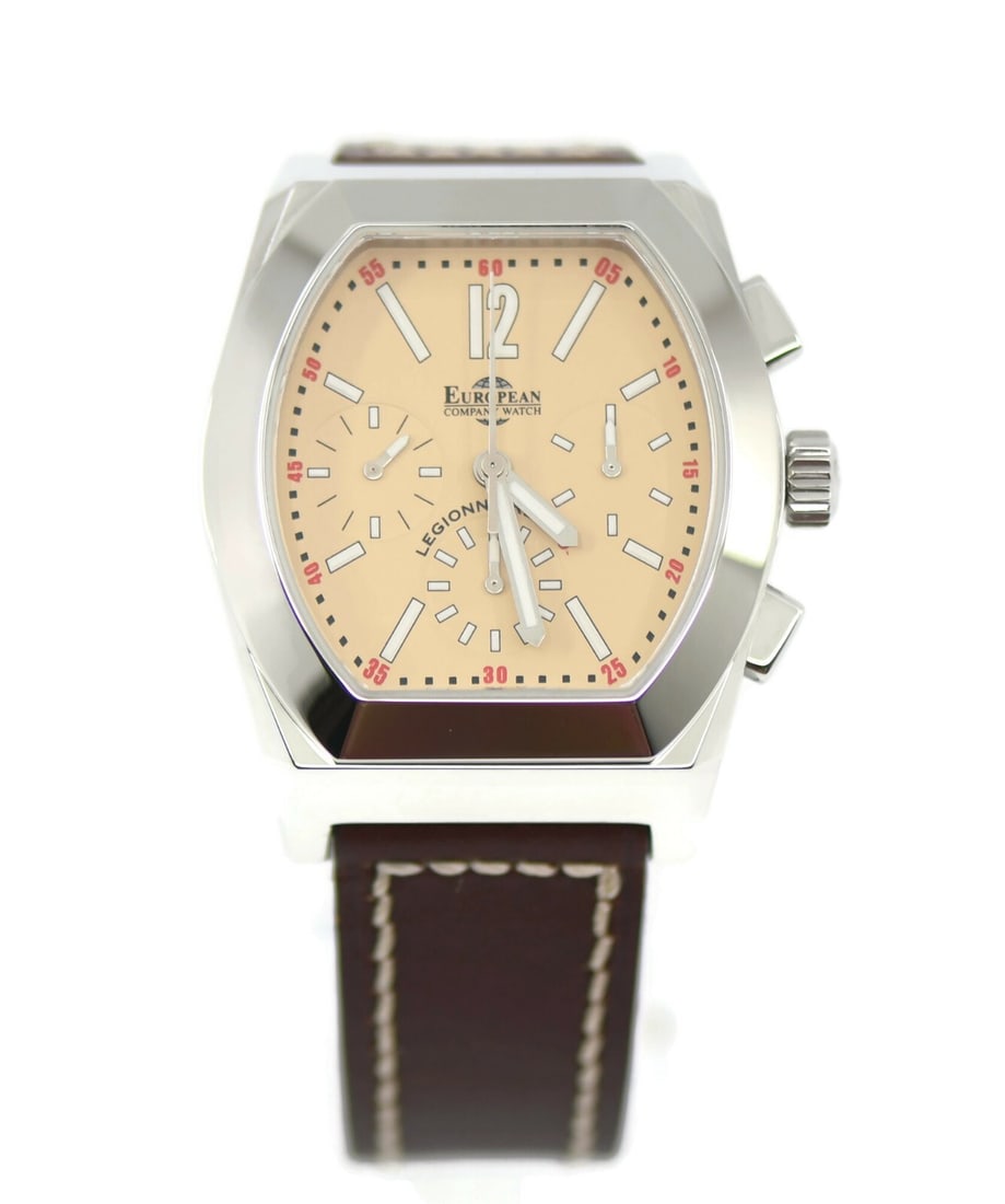 European Company Legionnaire Stainless Steel Watch Ref LF10 40mm: European Company Legionnaire Stainless Steel Watch Ref LF10 40mm Discover the European Company Watch Legionnaire, a sophisticated wristwatch designed for those who appreciate fine craftsmanship. This 