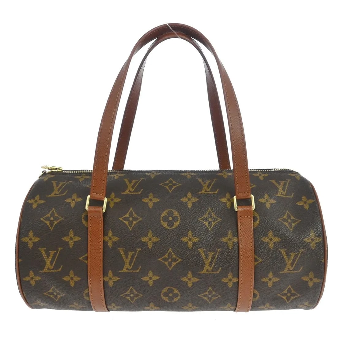 Louis Vuitton Monogram Canvas Papillon Handbag: Louis Vuitton Monogram Canvas Papillon Handbag This Louis Vuitton Papillon handbag features the signature monogram canvas in brown, designed for women. The bag is crafted in France and showcases the c