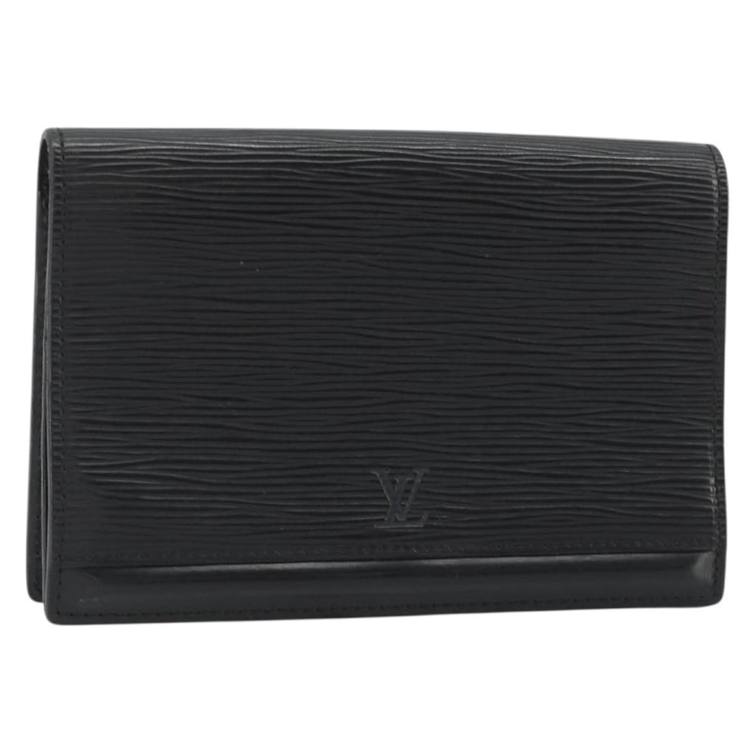 Louis Vuitton M52602 Epi Leather Waist Bag Black Women: Louis Vuitton M52602 Epi Leather Waist Bag Black Women Louis Vuitton Epi Pochette Ceinture waist bag in black Epi leather, made in France. This women's waist bag features a compact silhouette and show