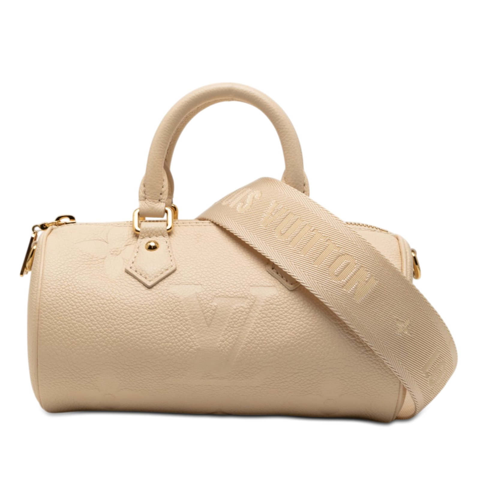 Louis Vuitton Giant Papillon BB Monogram Empreinte Leather Bag: Louis Vuitton Giant Papillon BB Monogram Empreinte Leather Bag The Louis Vuitton Monogram Empreinte Giant Papillon BB is crafted from monogram-embossed leather and features rolled leather handles, a d