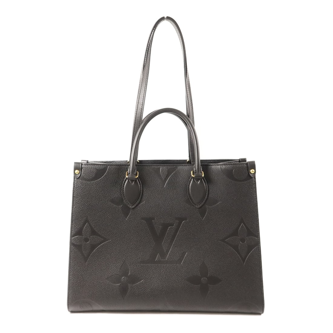 Louis Vuitton On The Go MM M45595 Black Monogram Empreinte Shoulder Bag (1 of 14)