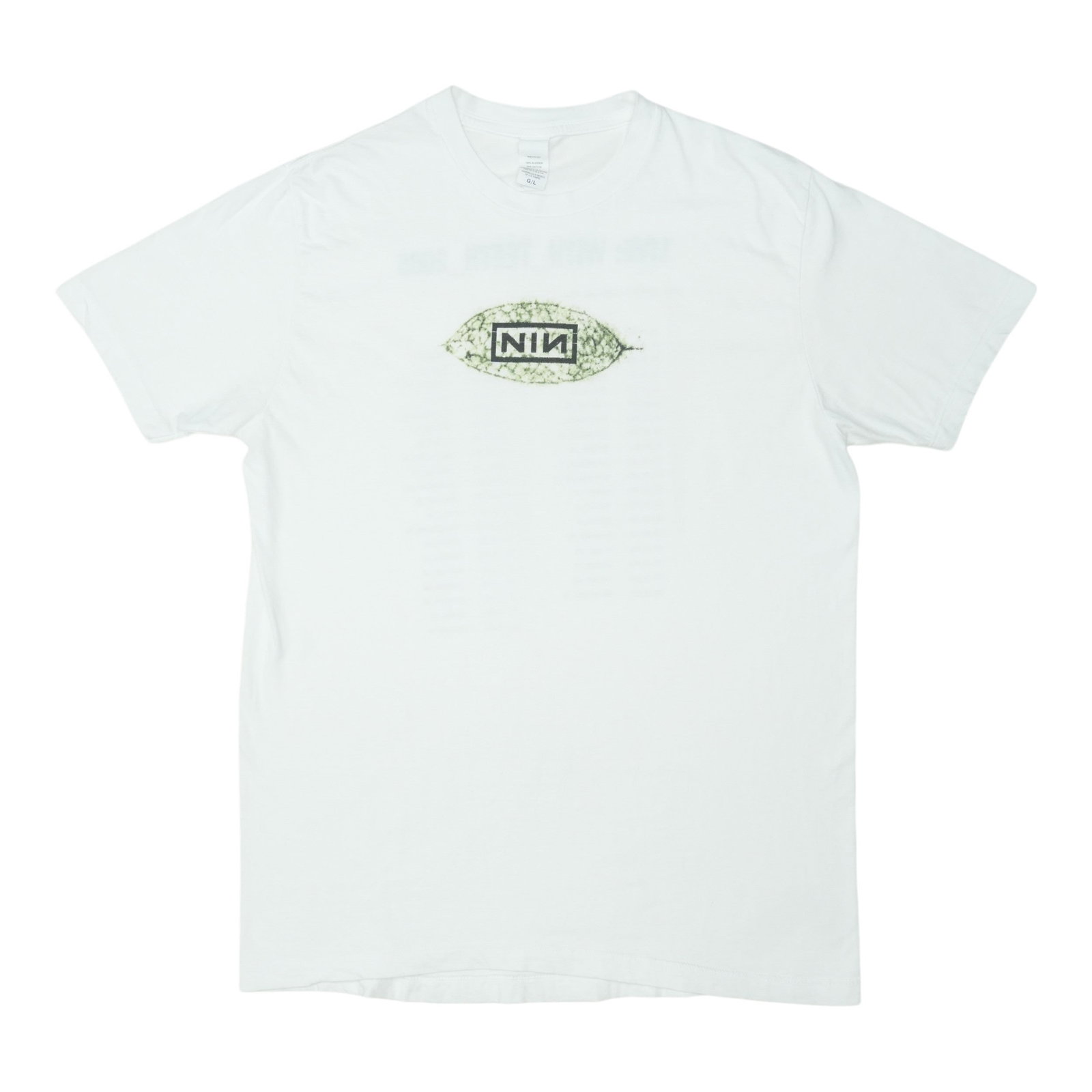 Vintage 2005 Nine Inch Nails With Teeth Cotton Tour Tee Large White (1 of 5)