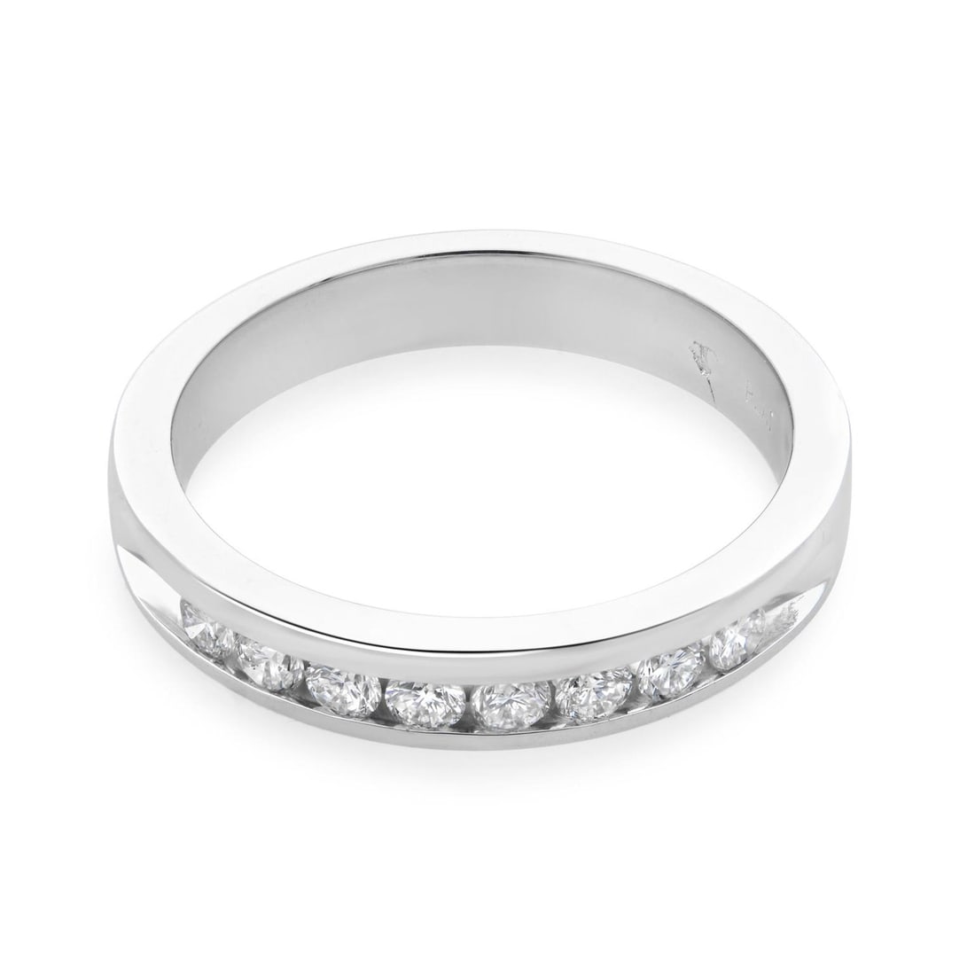 Rachel Koen Platinum Wedding Band Ring 0.33ct Diamonds Size 6.5: Rachel Koen Platinum Wedding Band Ring 0.33ct Diamonds Size 6.5 This stunning diamond wedding band ring by Rachel Koen is crafted from premium platinum, featuring a total carat weight of 0.33 ct. The 