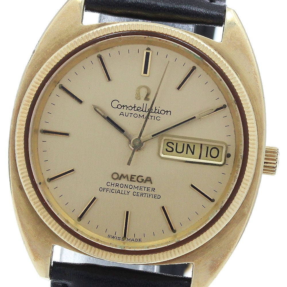 OMEGA Constellation Men's Automatic Watch Ref CD168.0057 Cal 1021 YG Bezel (1 of 8)