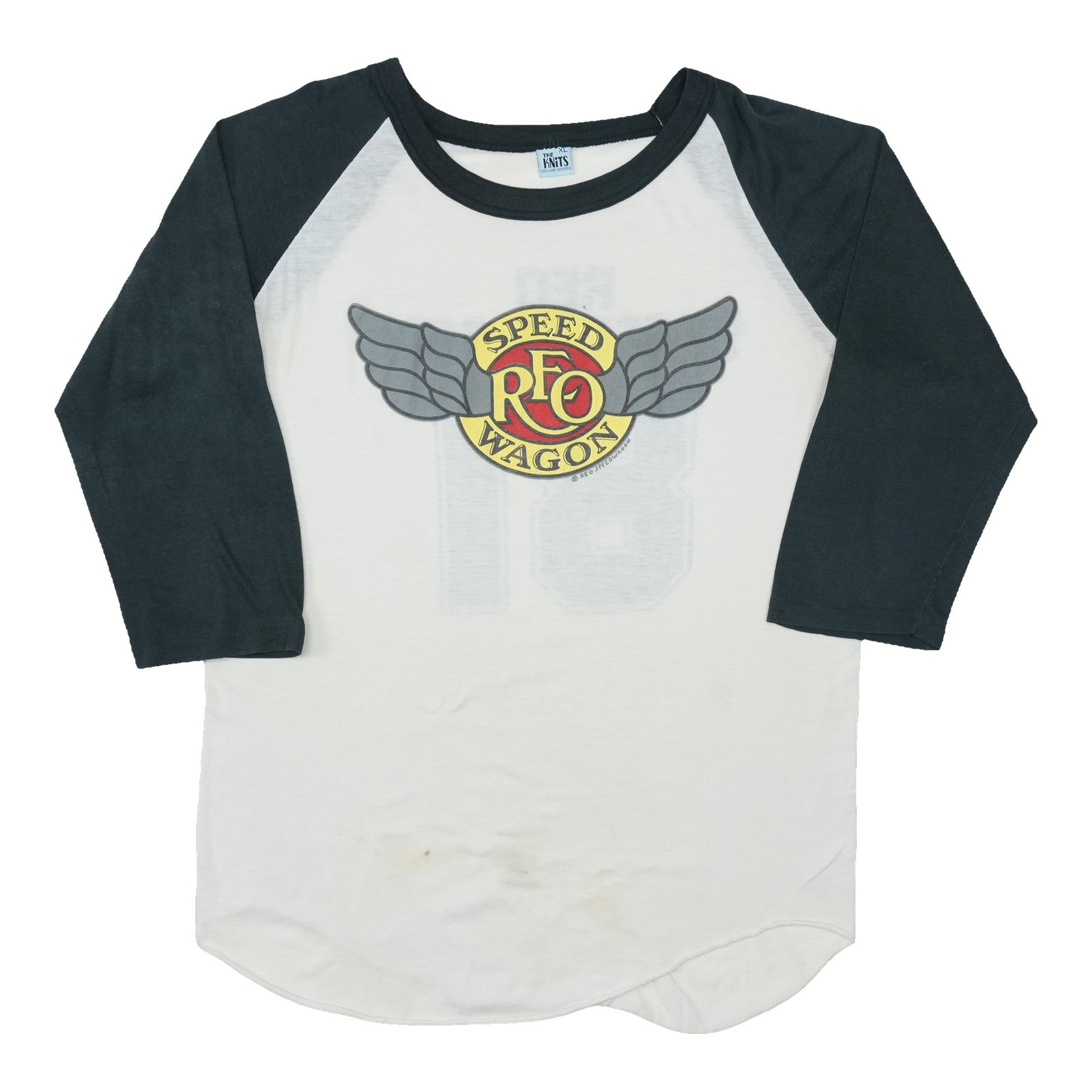 Vintage 1981 REO Speedwagon White Poly Cotton T Shirt XL: Vintage 1981 REO Speedwagon White Poly Cotton T Shirt XL Original vintage 1981 REO Speedwagon shirt in good condition. This is a true vintage shirt, not a modern reproduction, with front and back grap