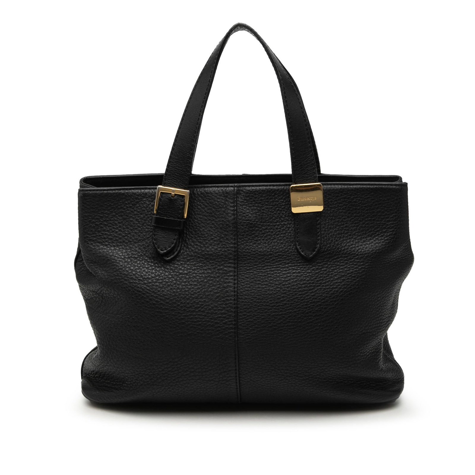 Burberry black leather tote bag Italy: Burberry black leather tote bag Italy This Burberry tote bag is crafted from black leather and features flat leather handles, an open top with a magnetic snap closure, and a spacious interior with zip
