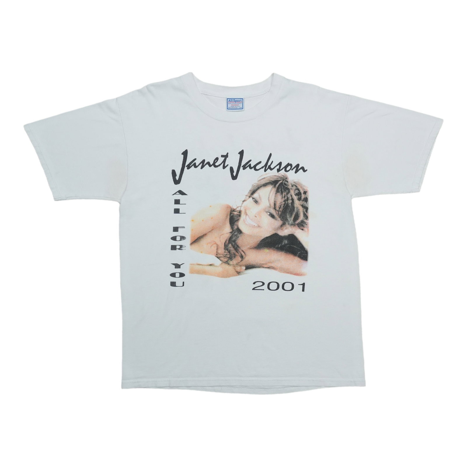 Janet Jackson 2001 All For You concert tee Large (1 of 7)