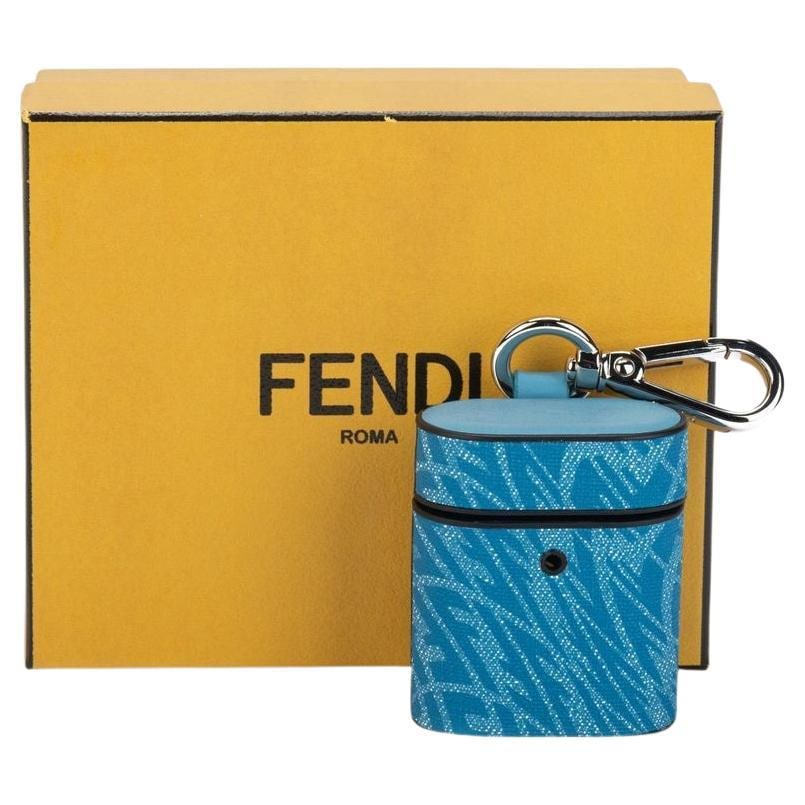 Fendi x Sarah Coleman Light Blue AirPod Case Italy NIB (1 of 6)