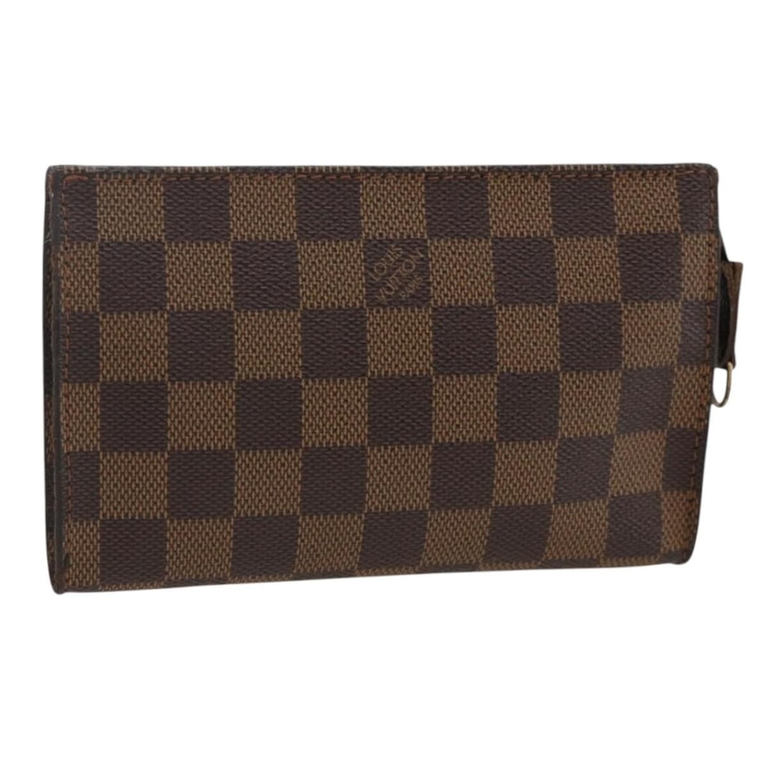 Louis Vuitton Marais Pouch Damier Ebene Canvas France: Louis Vuitton Marais Pouch Damier Ebene Canvas France Louis Vuitton Damier Ebene Marais Pouch in Damier Ebene canvas, made in France. This pouch measures approximately W17 cm x H10.5 cm x D2 cm and is