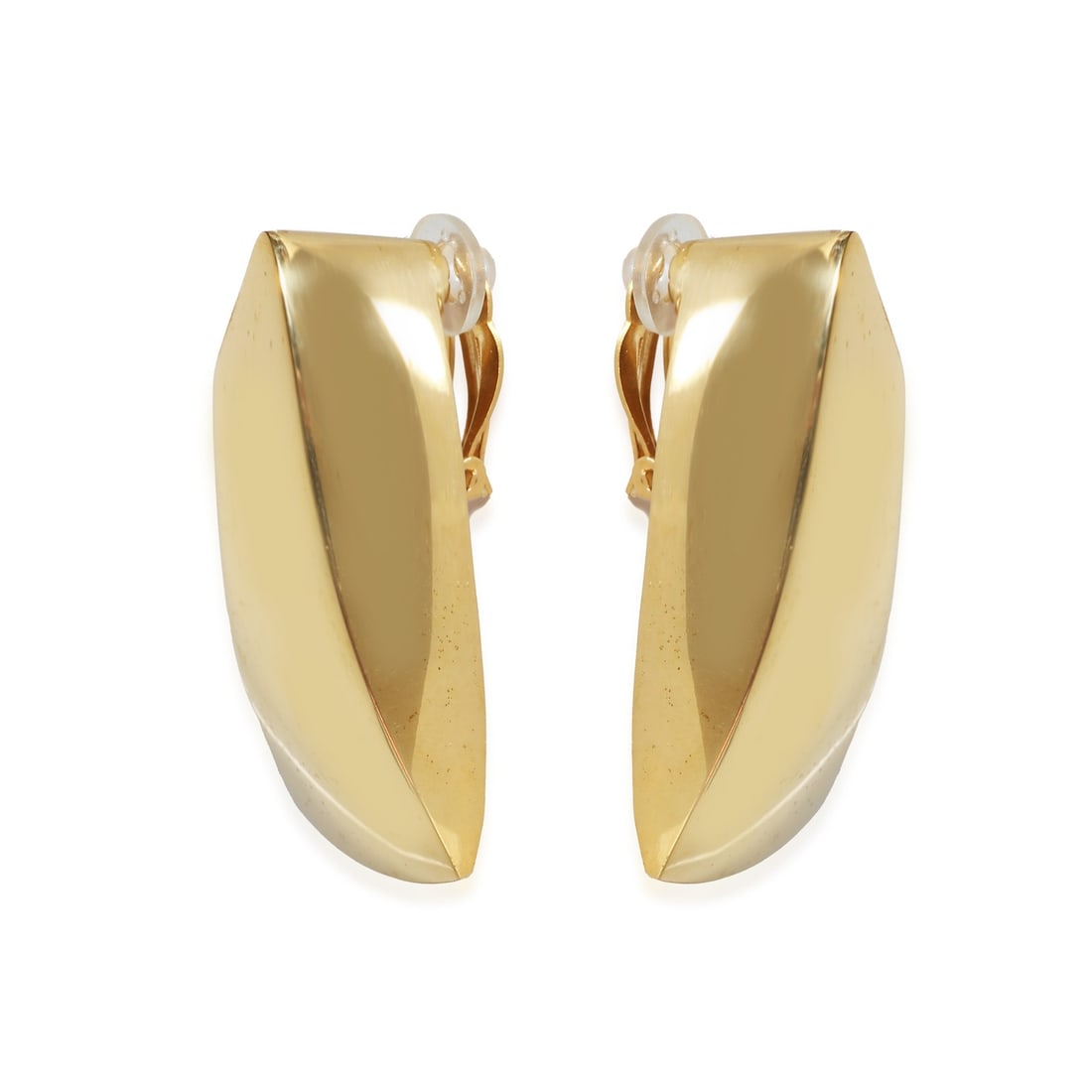 Comet Collection Saint Laurent Clip-On Triangle Earrings Base Metal (1 of 2)