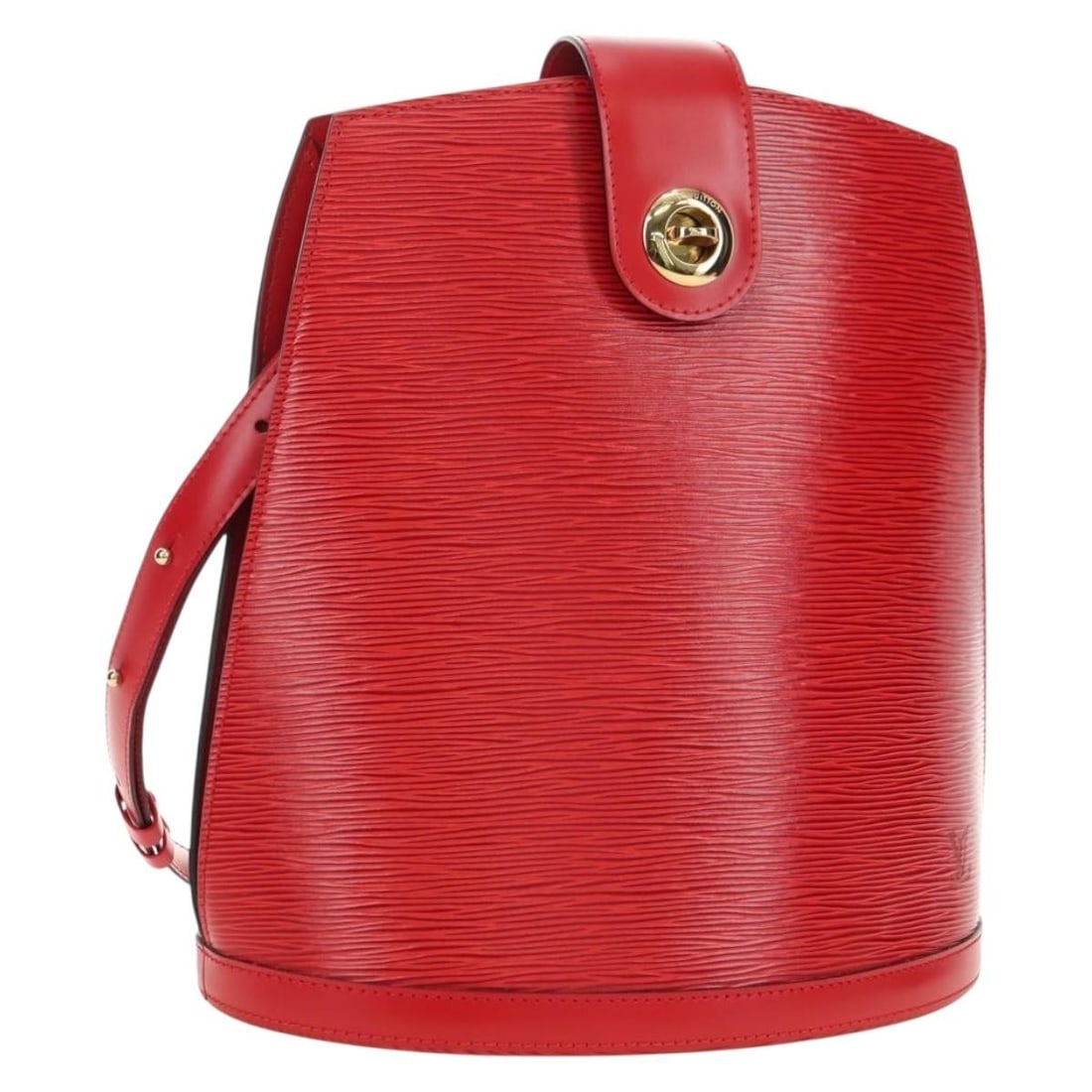 Louis Vuitton M52257 Cluny Red Epi Leather Shoulder Bag: Louis Vuitton M52257 Cluny Red Epi Leather Shoulder Bag Louis Vuitton Epi Cluny shoulder bag in red Epi leather, made in France. This women's bag measures approximately 26 cm W x 30 cm H x 17 cm D and