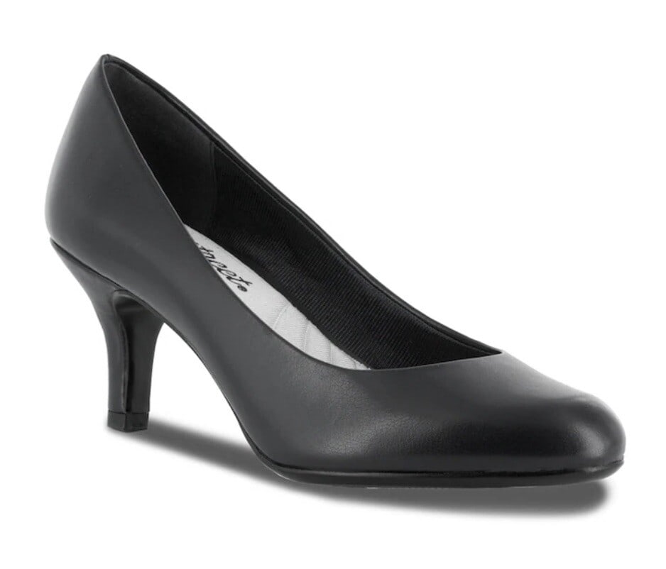 Easy Street Passion Black Pumps Women's Heels 7.5M Comfort Sock: Easy Street Passion Black Pumps Women's Heels 7.5M Comfort Sock Discover the elegance of the Easy Street Passion Pumps, designed for the modern woman who values both style and comfort. These chic blac