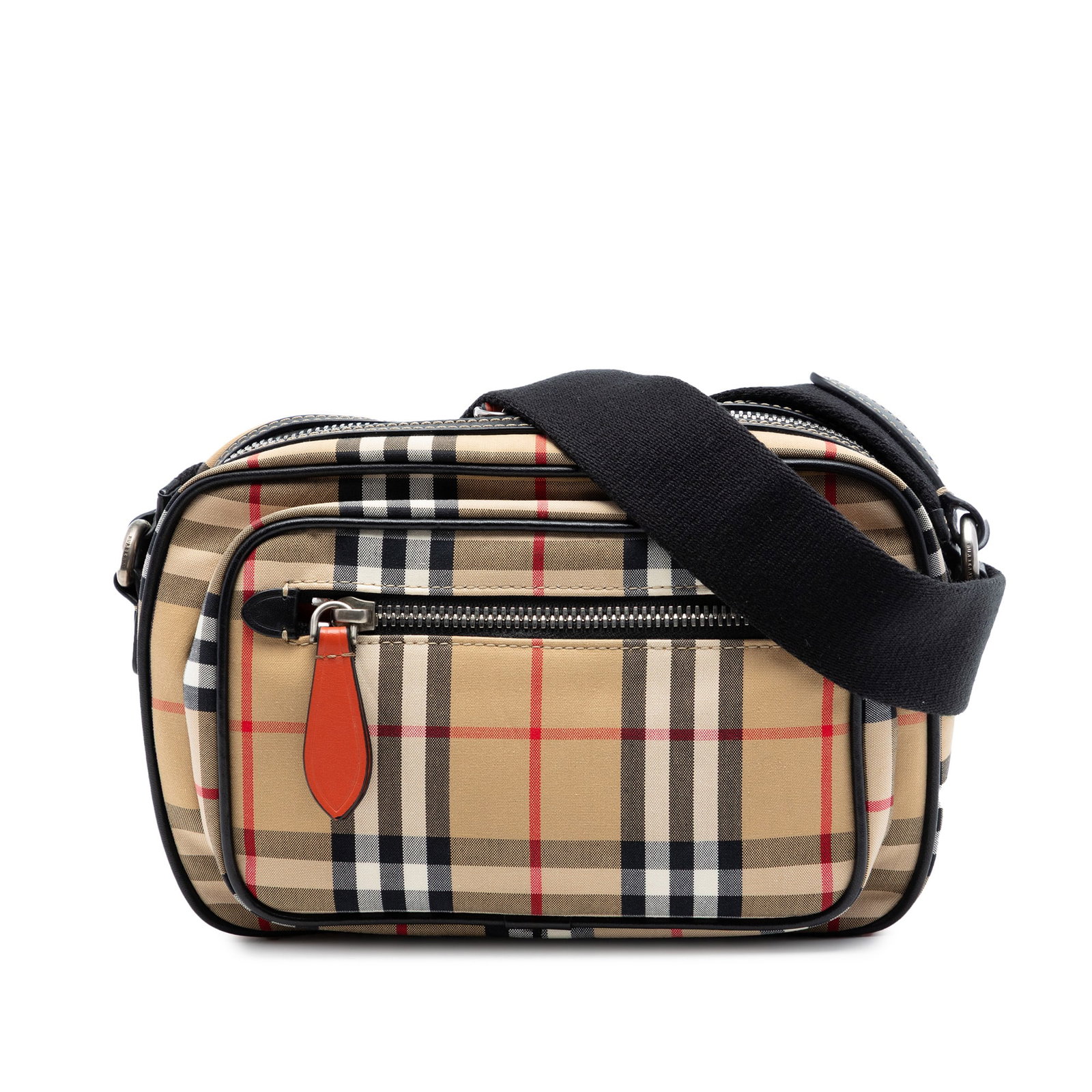 Burberry Paddy Crossbody Bag House Check Canvas Beige: Burberry Paddy Crossbody Bag House Check Canvas Beige Burberry House Check Canvas Paddy Crossbody bag in beige, made in Italy. It features a house check canvas body with leather trim, an adjustable fl