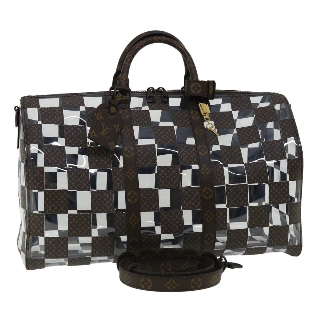 Louis Vuitton M20864 Keepall Bandouliere 50 Monogram Canvas Boston Bag: Louis Vuitton M20864 Keepall Bandouliere 50 Monogram Canvas Boston Bag Louis Vuitton Keepall Bandouliere 50 Boston bag in Monogram canvas. This France-made bag is model M20864 and includes a dust bag,