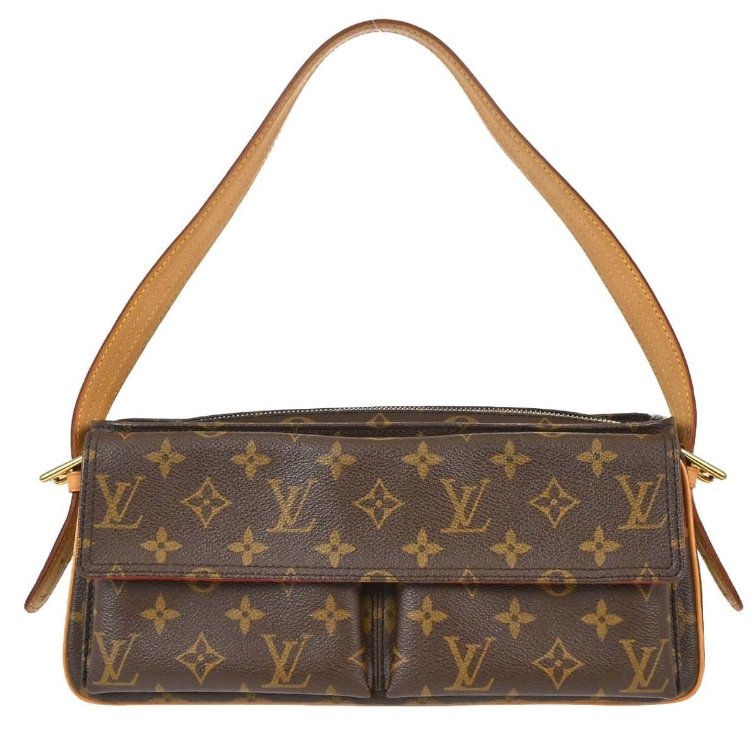 Louis Vuitton Viva Cite MM Monogram Canvas Shoulder Bag M51164 (1 of 12)