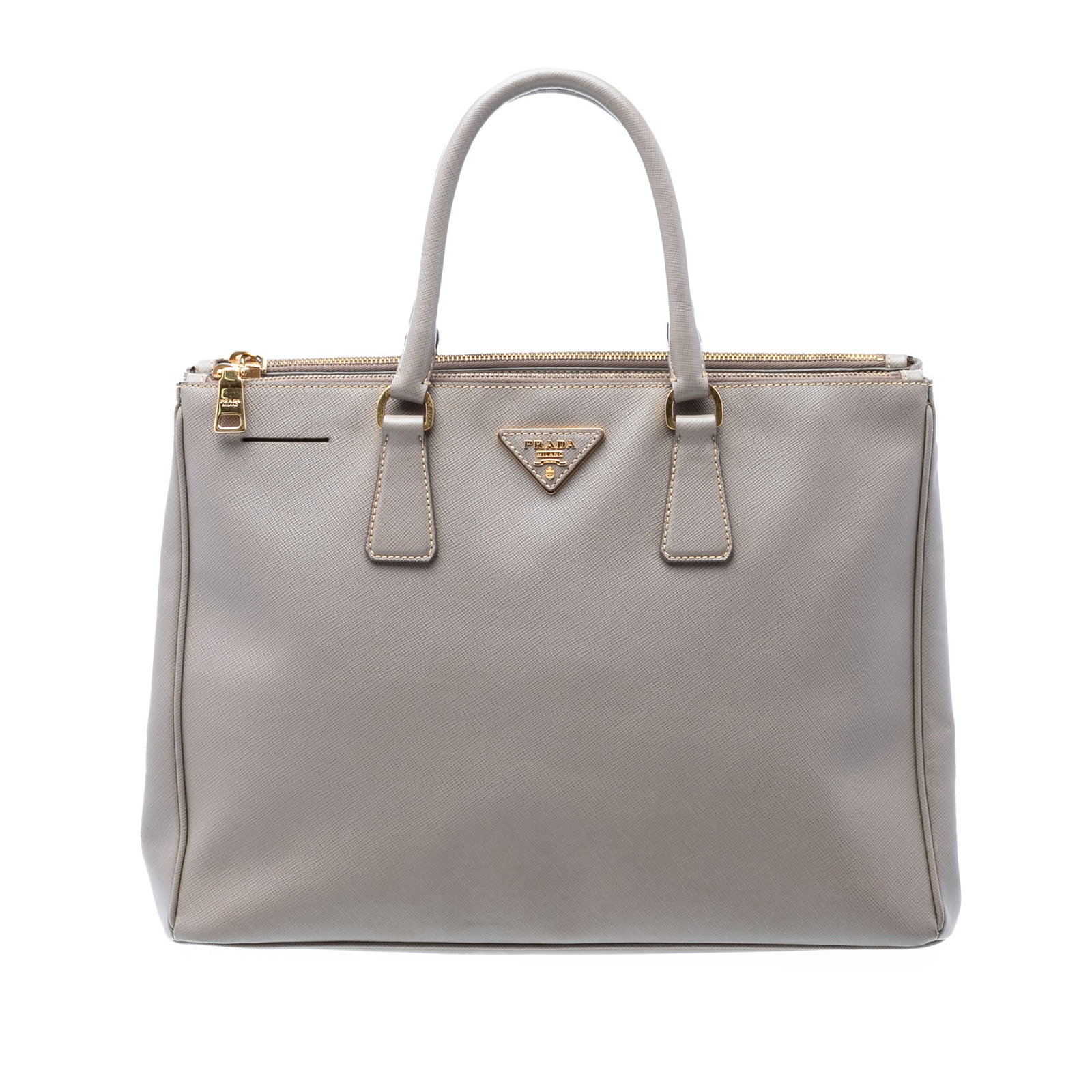 Prada Galleria saffiano leather tote with dual zip compartments (1 of 6)