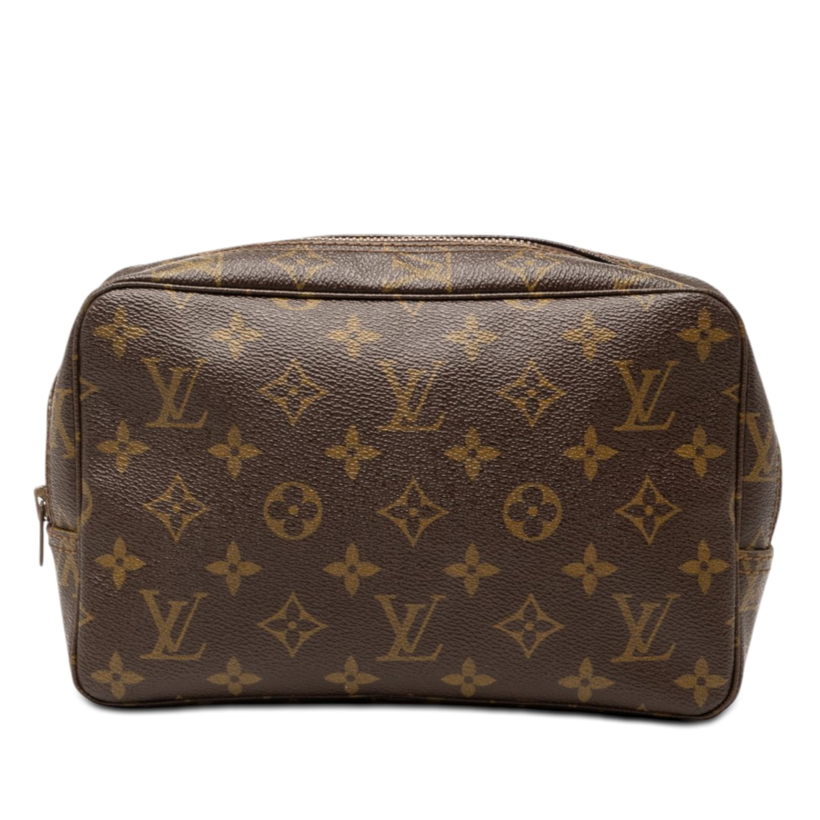 Louis Vuitton Monogram Canvas Zip Pouch Trousse Toilette 23: Louis Vuitton Monogram Canvas Zip Pouch Trousse Toilette 23 This Louis Vuitton Monogram Trousse Toilette 23 features the brand's signature monogram canvas, a top zip closure, and interior pockets for 