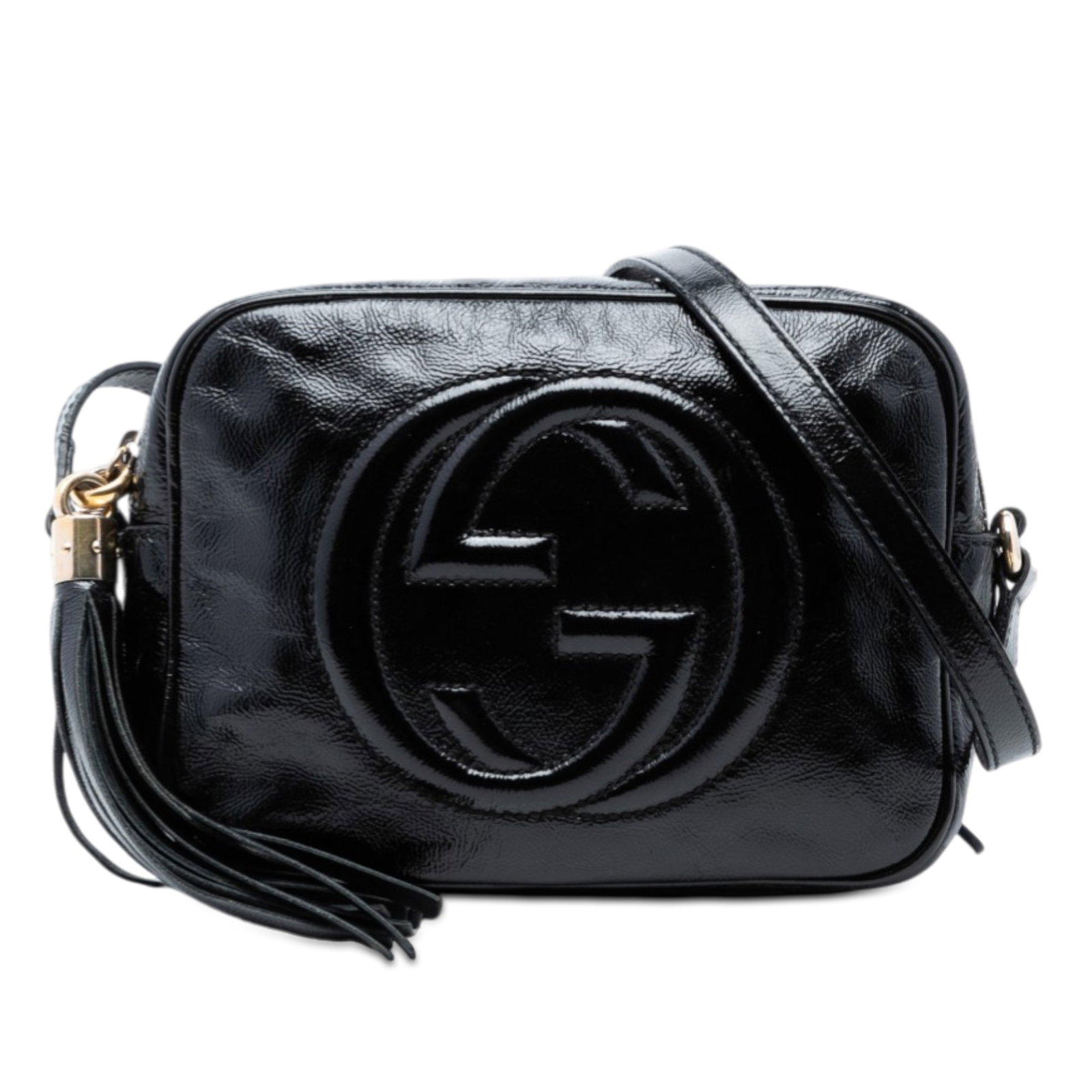 Gucci Patent Leather Soho Disco Crossbody Bag (1 of 7)