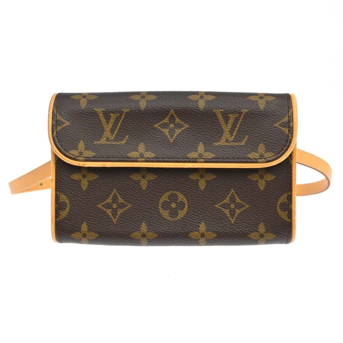 Louis Vuitton Pochette Florentine Monogram XS Belt Bag M51855: Louis Vuitton Pochette Florentine Monogram XS Belt Bag M51855 Vintage Louis Vuitton Pochette Florentine bum bag in brown Monogram canvas with leather trim and an adjustable belt. This small waist bag 