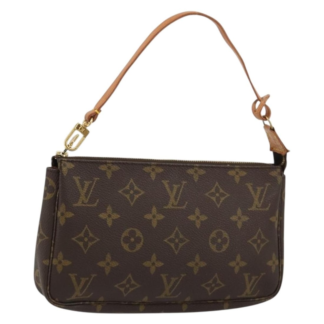 Louis Vuitton M51980 Monogram Canvas Accessory Pouch France: Louis Vuitton M51980 Monogram Canvas Accessory Pouch France Louis Vuitton Monogram Pochette Accessoires pouch in Monogram canvas. This women's accessory pouch is made in France and is offered in condi