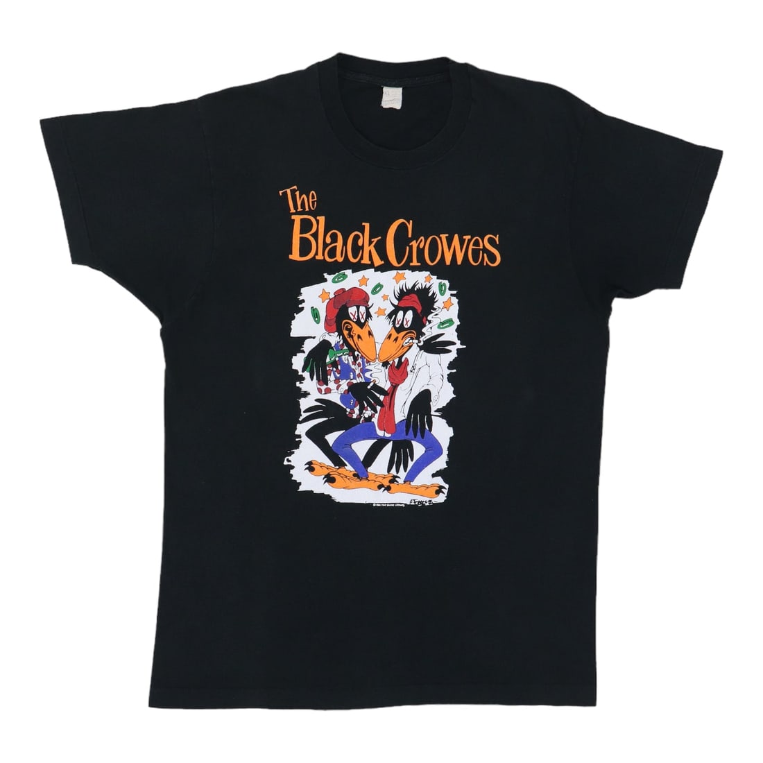Vintage 1990 Black Crowes Tour Shirt Shake Your Money Maker Album Tee (1 of 8)