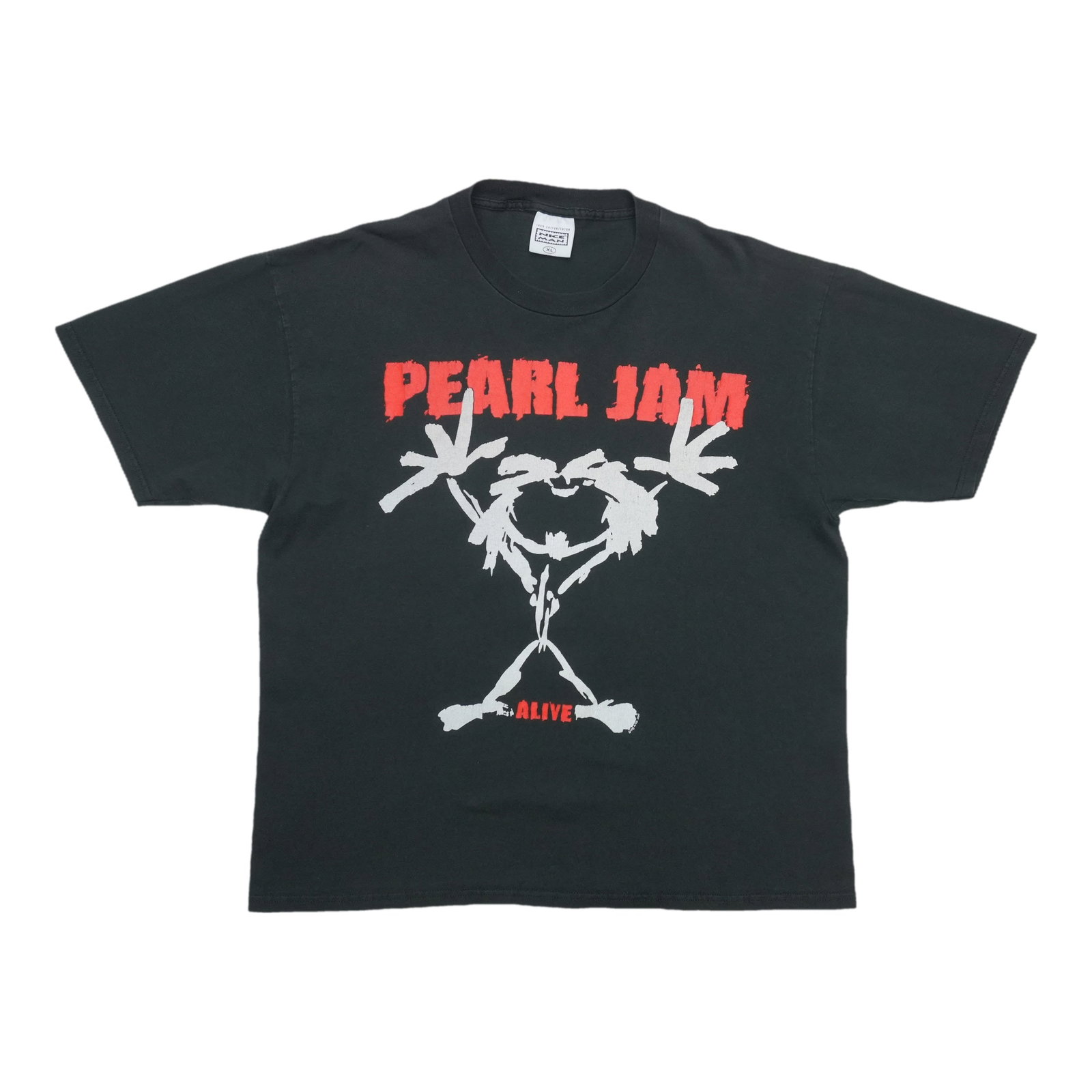 Vintage Pearl Jam Alive 1993 Black Cotton T Shirt XL (1 of 5)