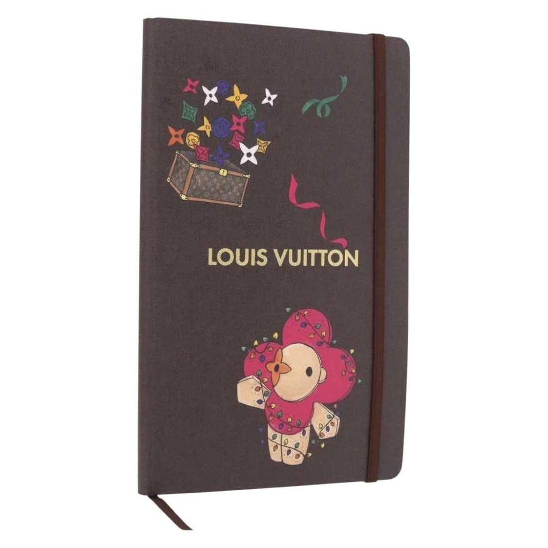 Louis Vuitton GI1485 Vivienne MM Monogram Note Cover Jane Sticker: Louis Vuitton GI1485 Vivienne MM Monogram Note Cover Jane Sticker Louis Vuitton note cover in Monogram Canvas with a Monogram/Brown colorway. It is made in Italy and comes with the item box and pouch.