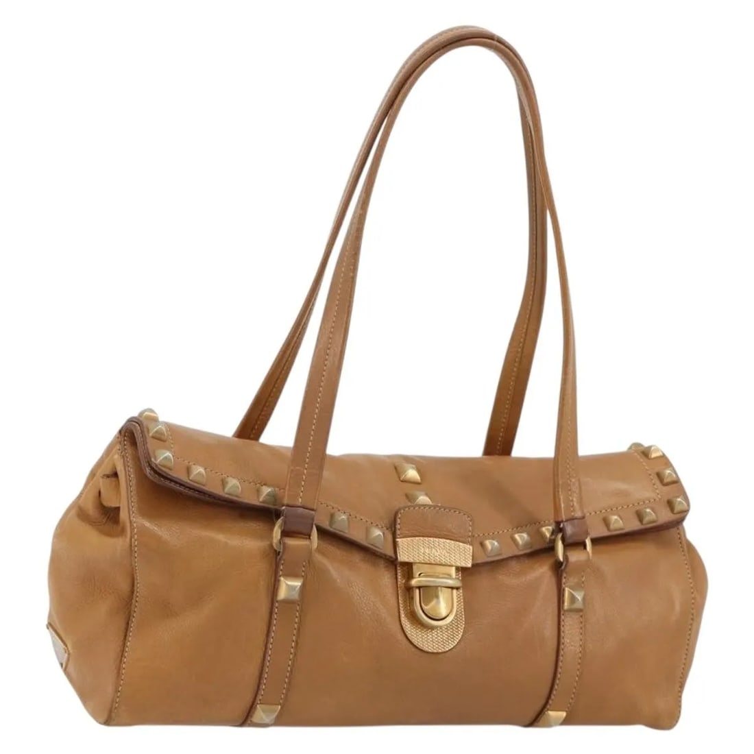 Prada beige Saffiano leather convertible tote 32cm x 16cm x 11cm (1 of 18)