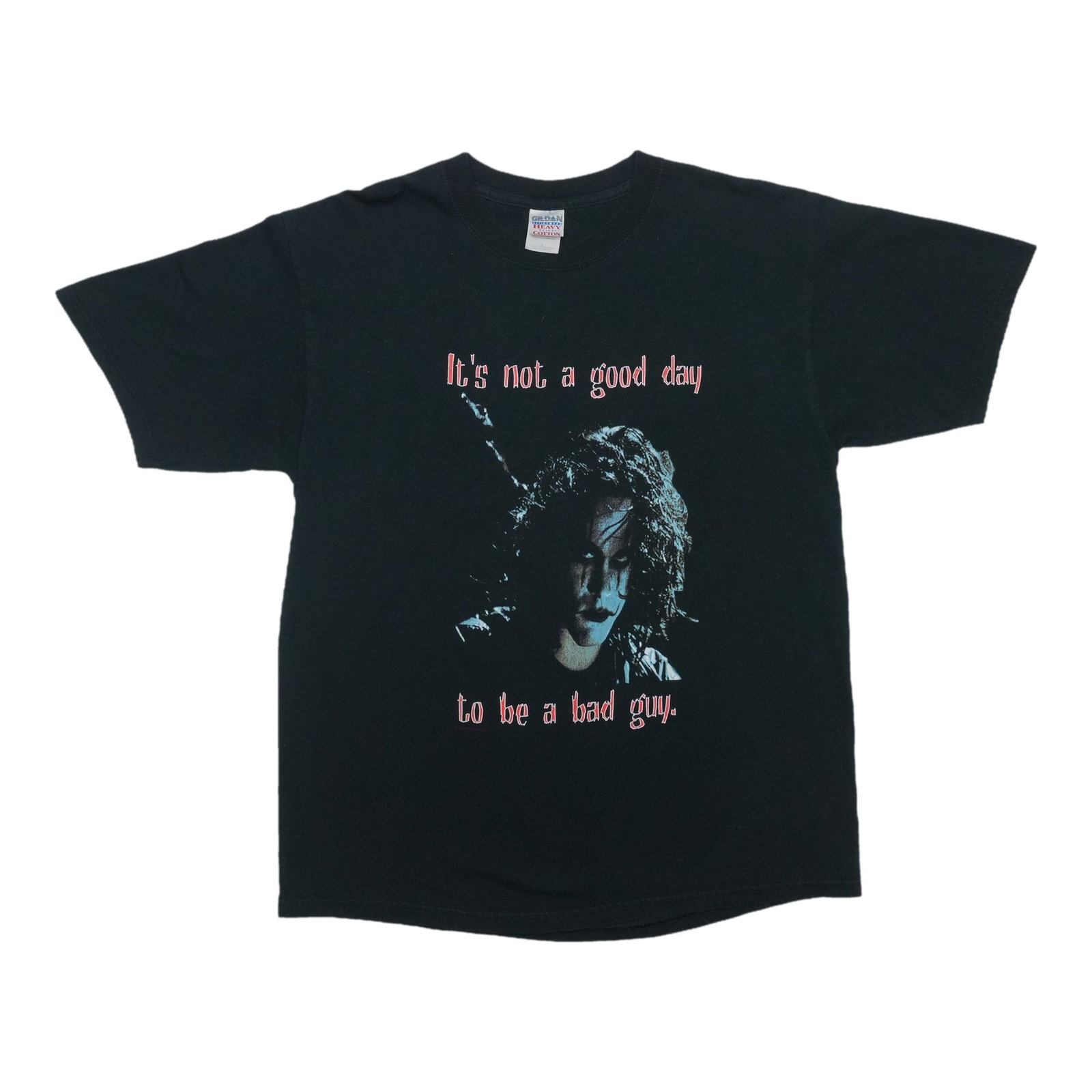 Vintage 1994 The Crow black cotton shirt size Large (1 of 6)
